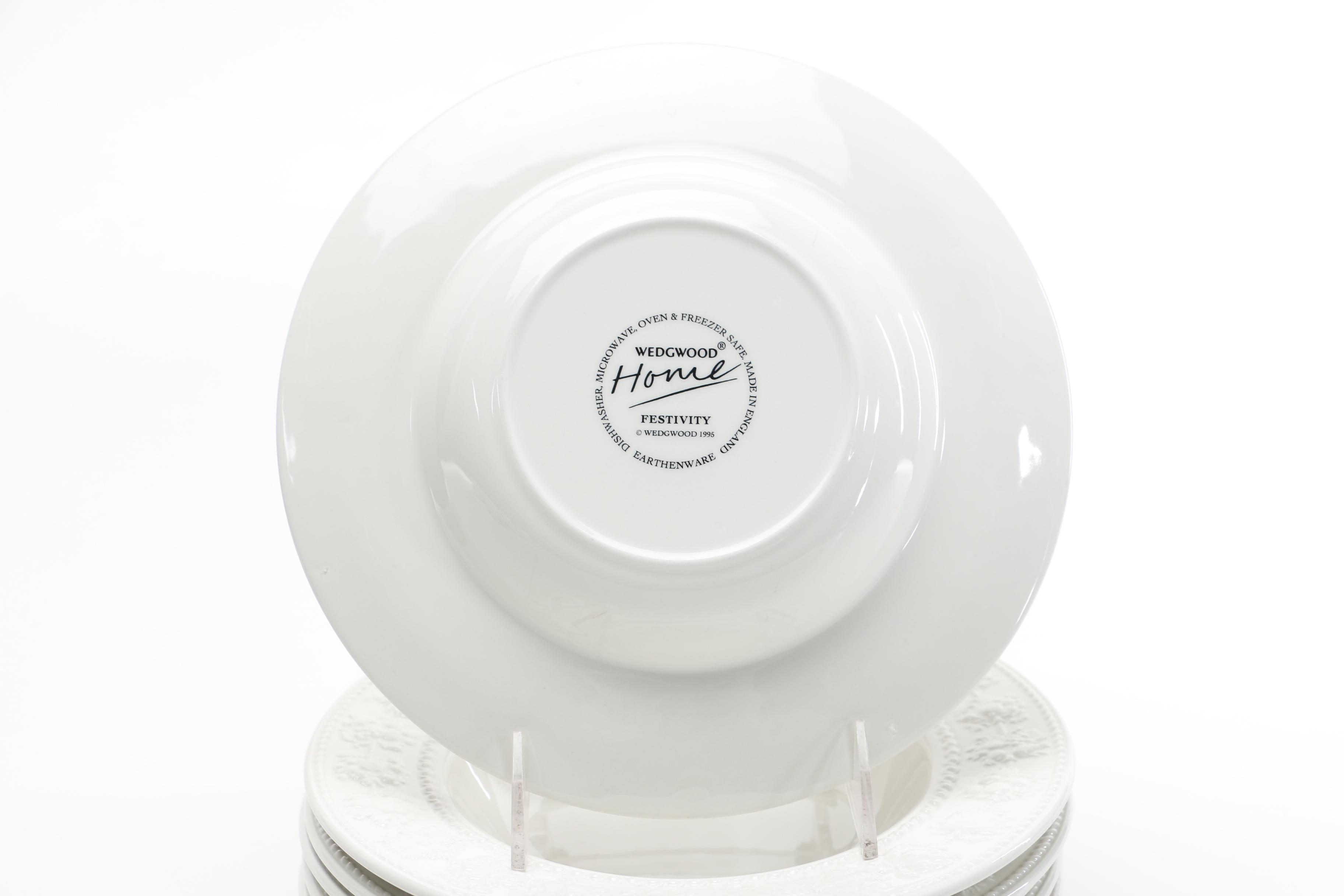 Wedgwood Ralph Lauren "Claire"  and "Festivity" Dinnerware