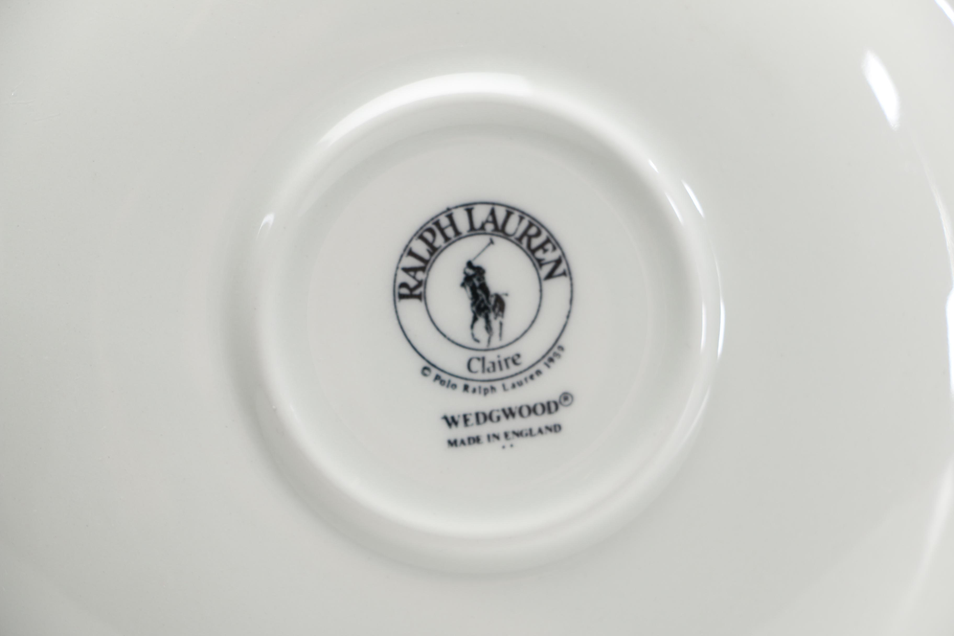 Wedgwood Ralph Lauren "Claire"  and "Festivity" Dinnerware