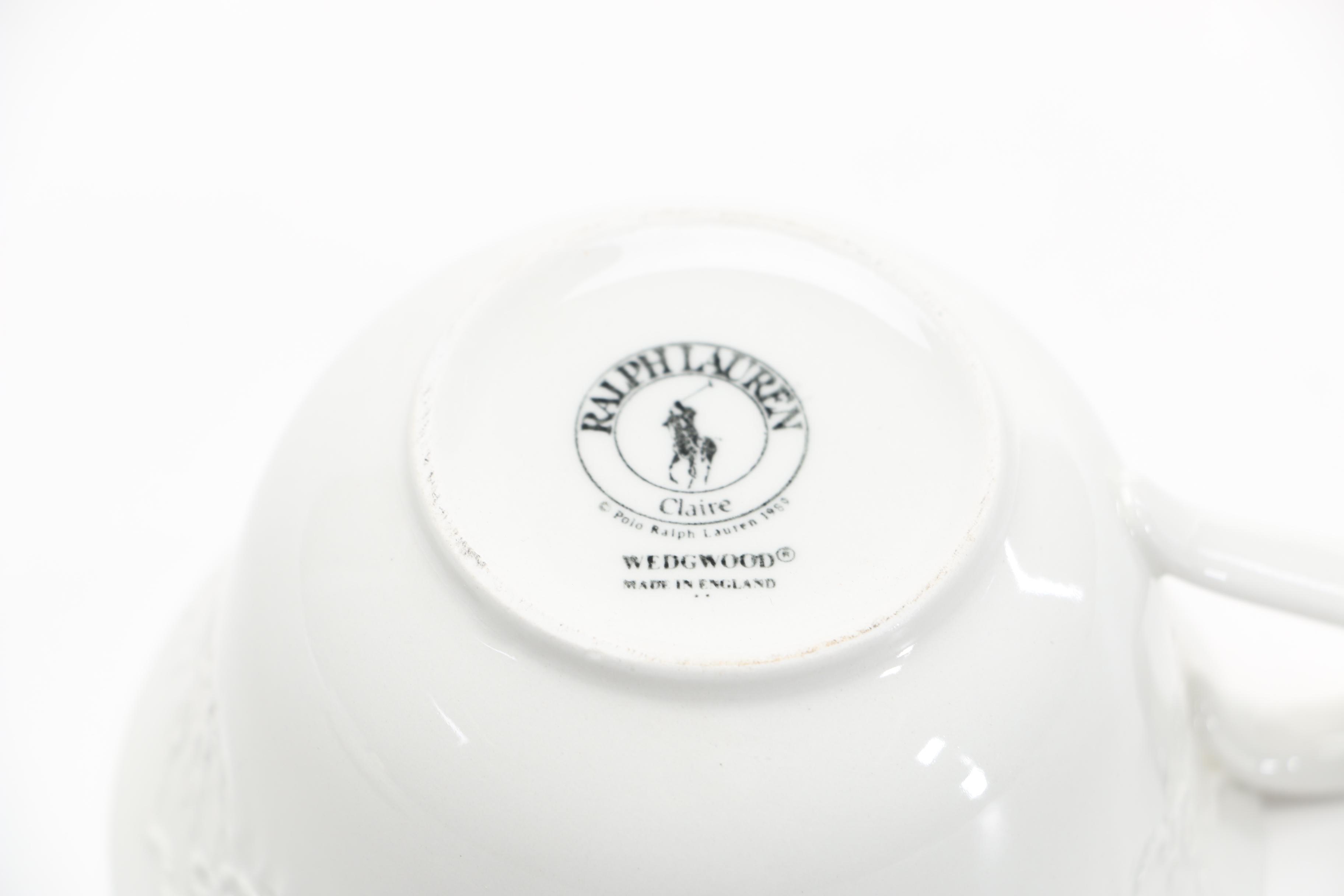 Wedgwood Ralph Lauren "Claire"  and "Festivity" Dinnerware