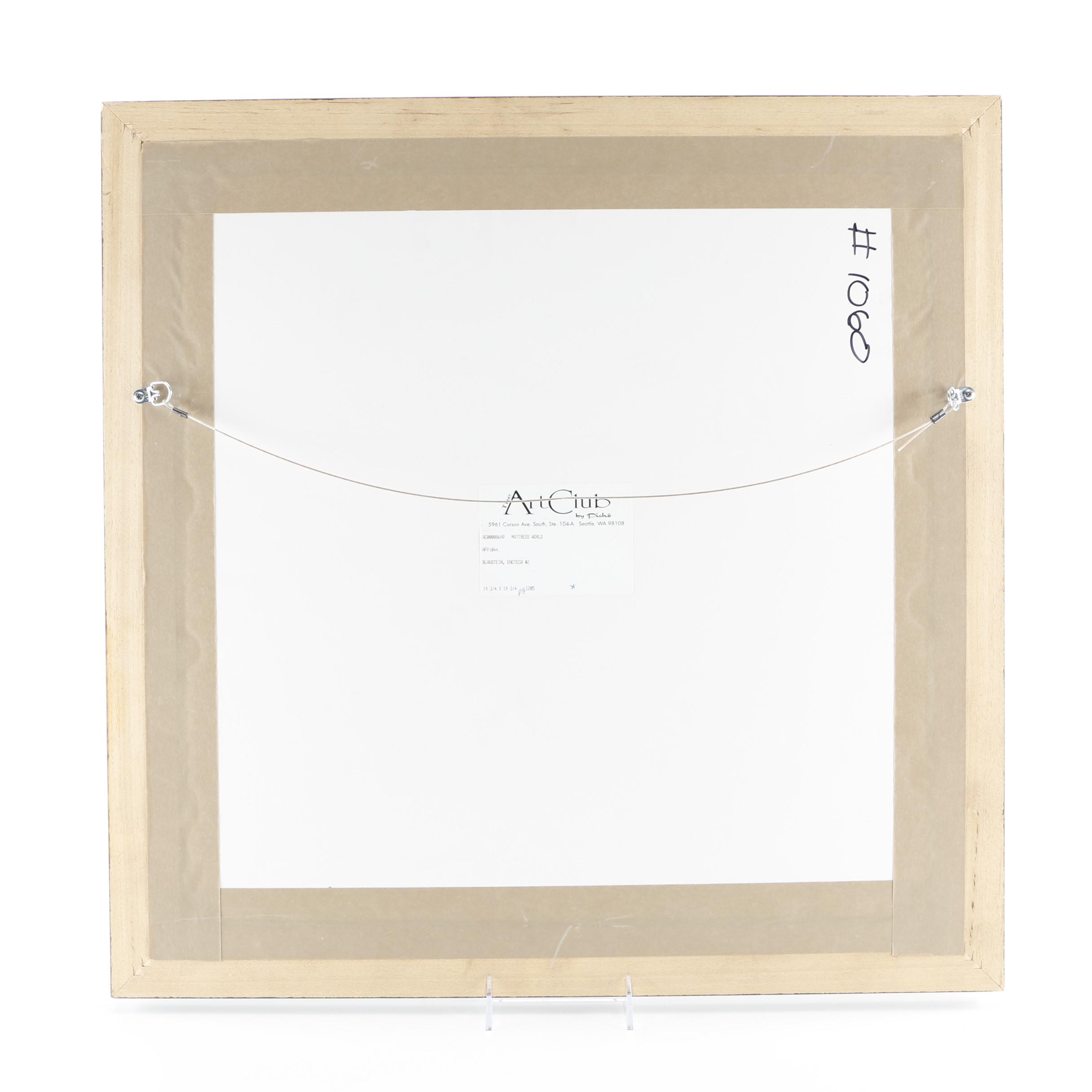 Framed Giclée After Alan Blaustein "Enoteca a Cortona No. 2"