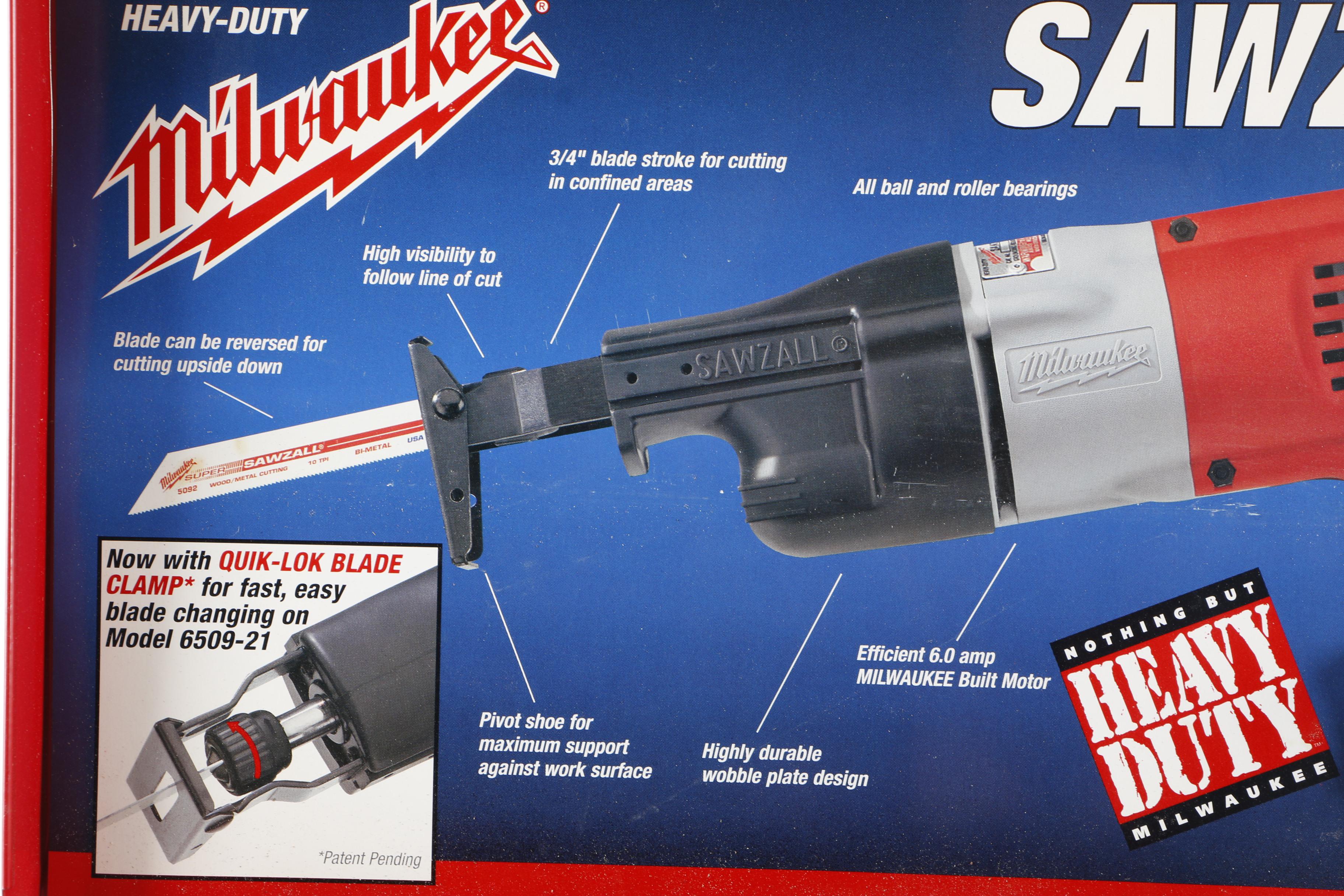 Milwaukee Electric Sawzall