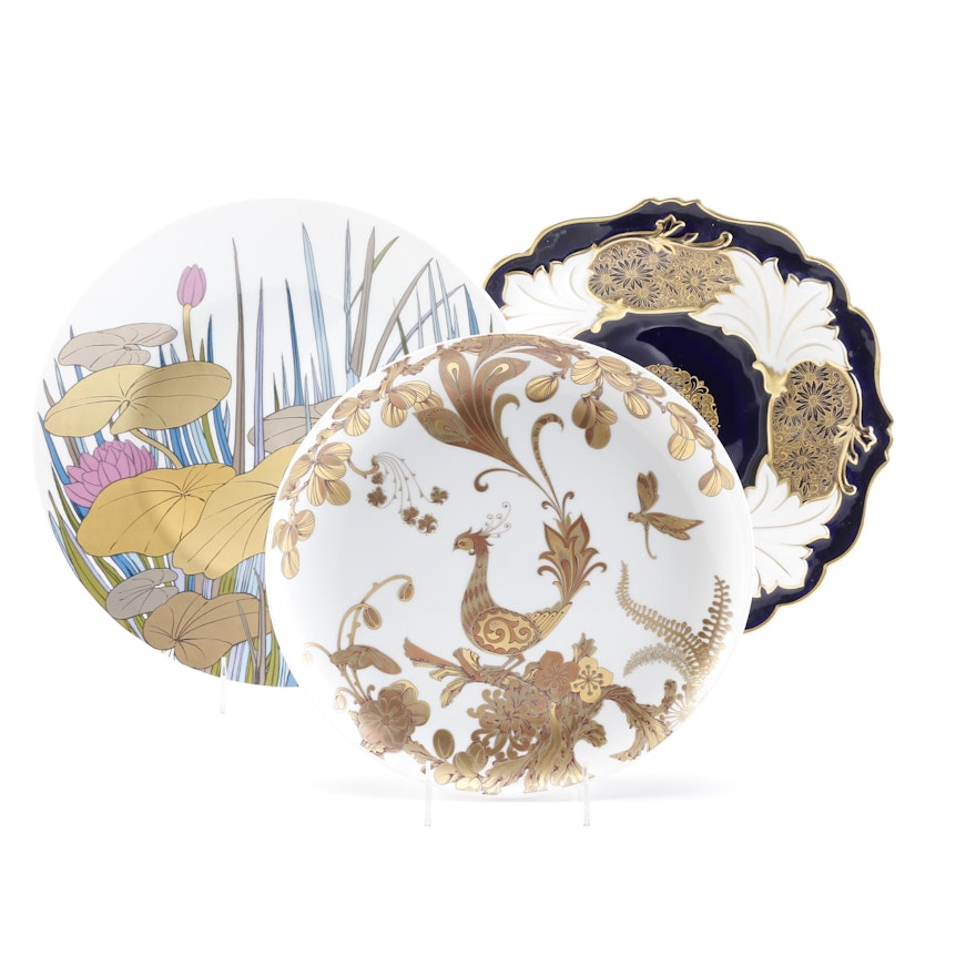 Decorative Plate Assortment Featuring Rosenthal