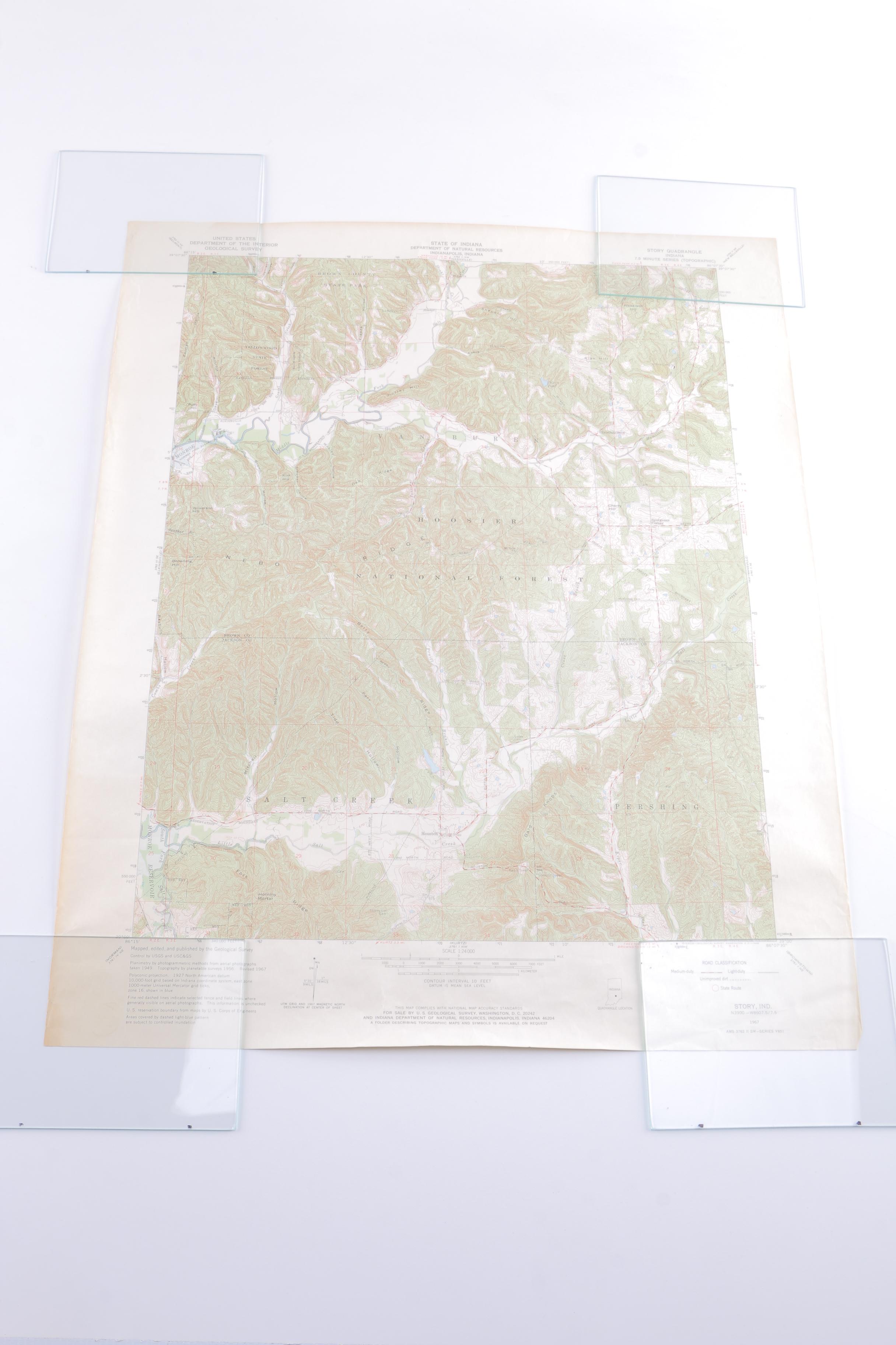 Topographic Maps of Indiana