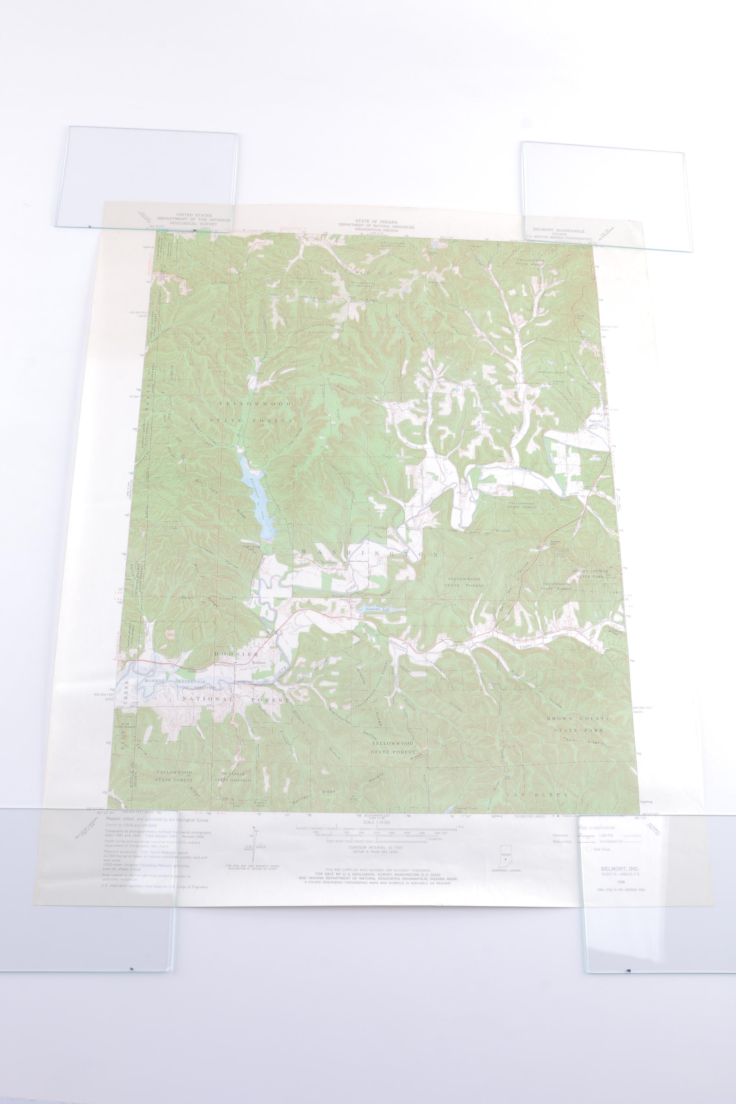 Topographic Maps of Indiana