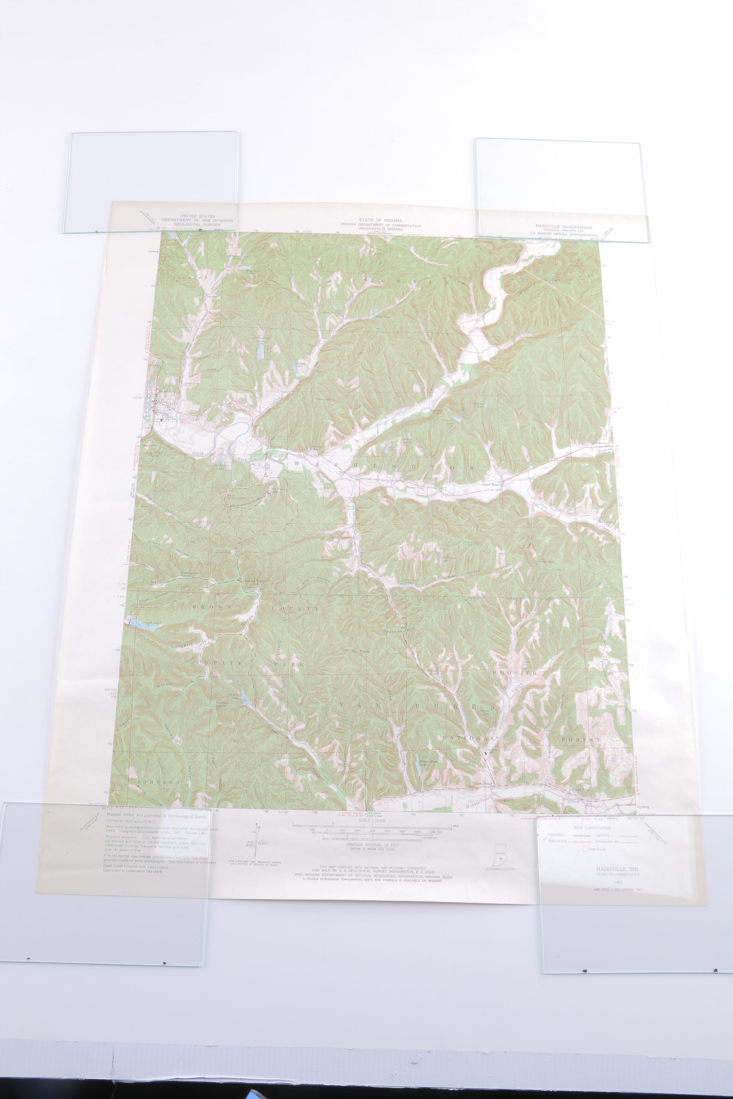 Topographic Maps of Indiana