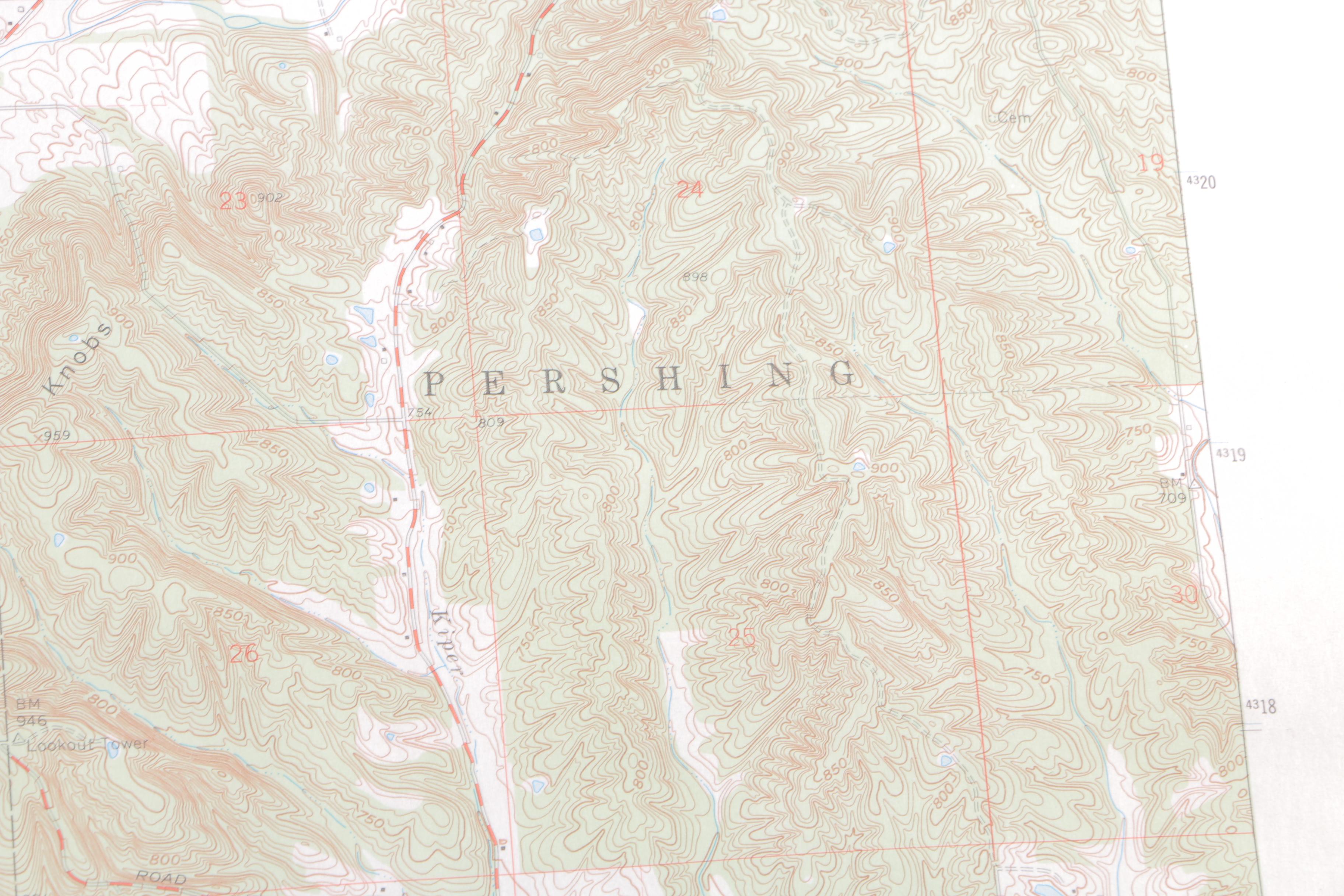 Topographic Maps of Indiana