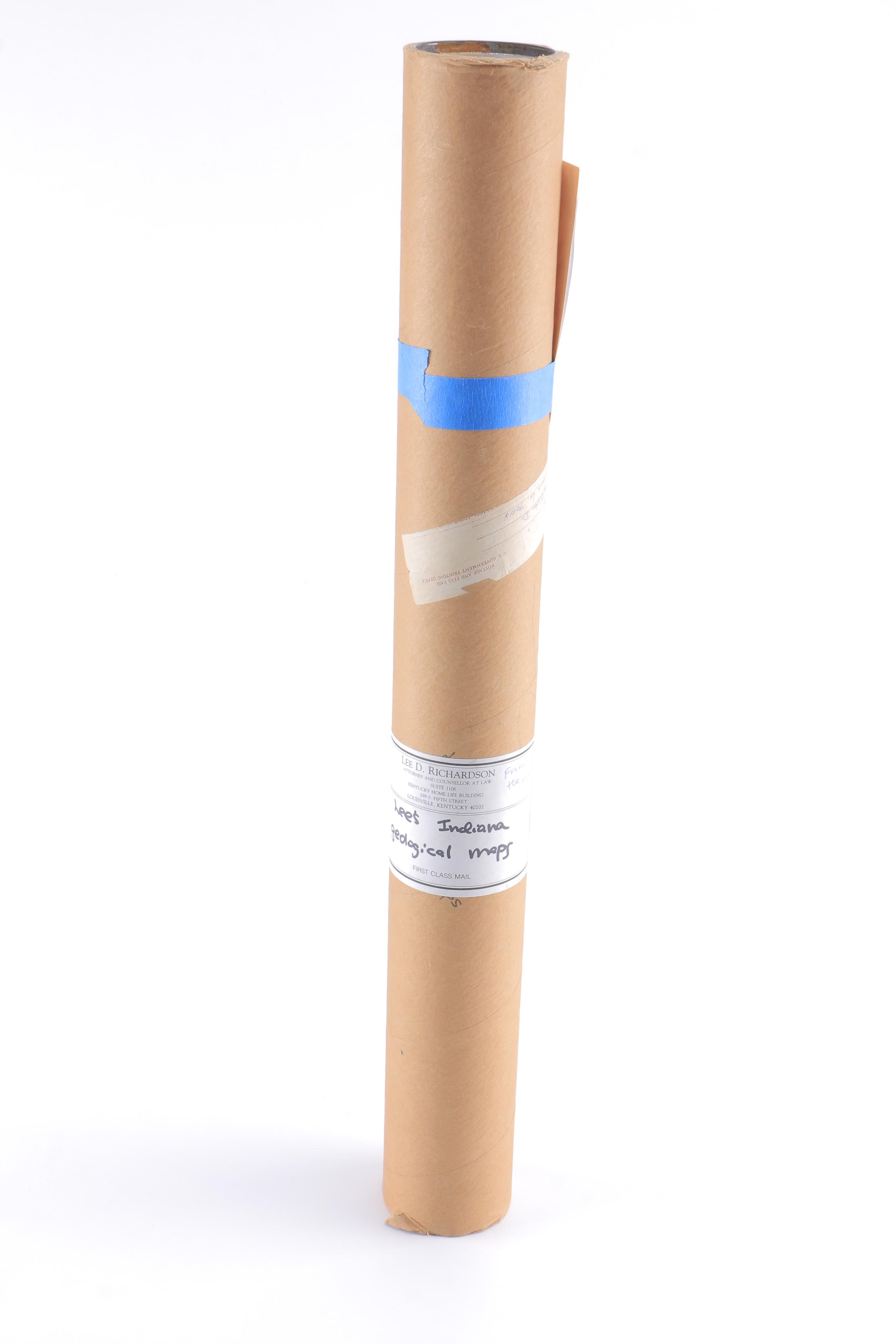 Topographic Maps of Indiana