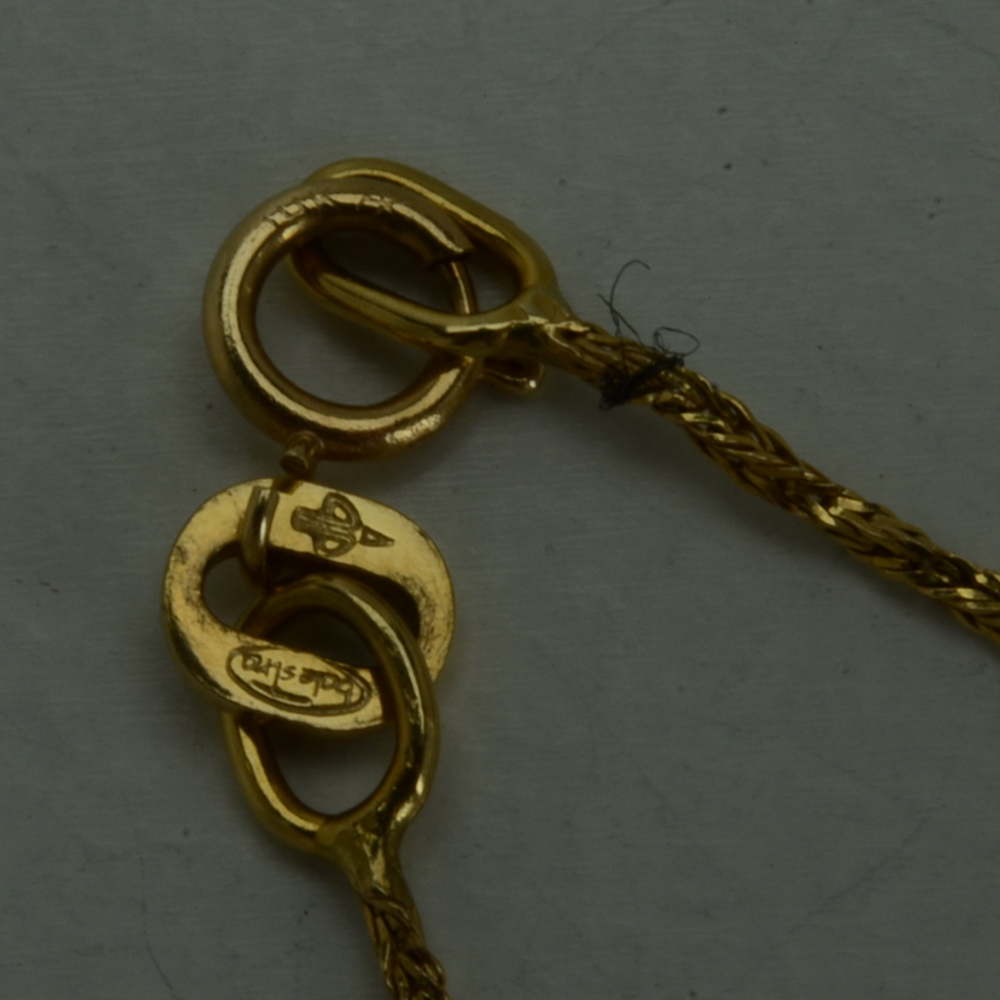 14K Yellow Gold Chain Bracelet and Necklace