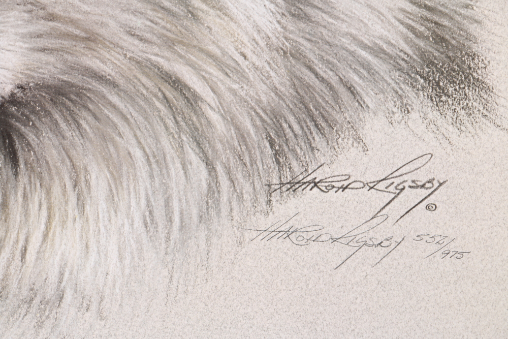 Harold Rigsby Limited Edition Offset Lithographs of Woodland Animals