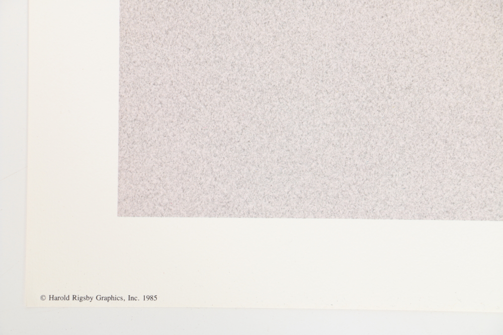 Harold Rigsby Limited Edition Offset Lithographs of Woodland Animals