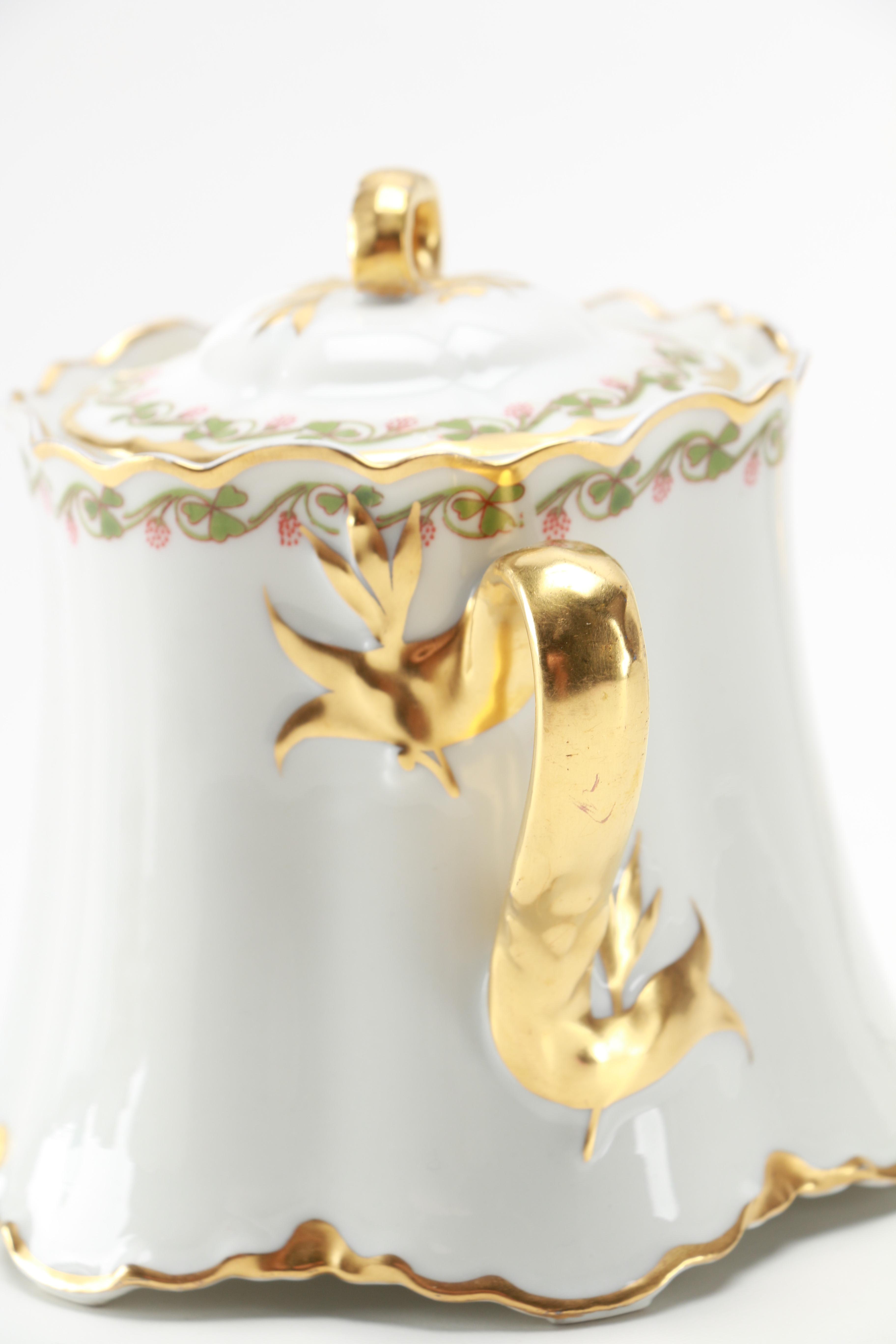 Haviland "Clover Leaf" Serving Set