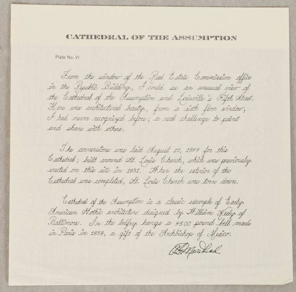 C. G. Morehead Limited Edition Prints