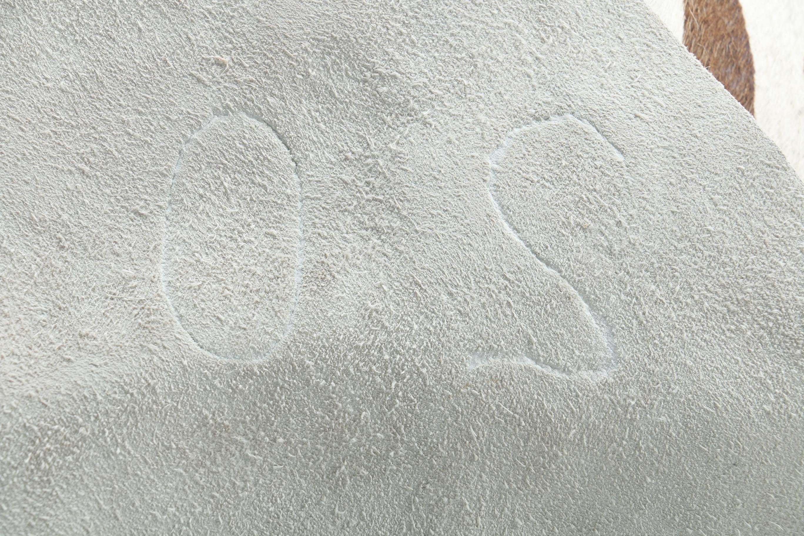 Zebra Print Cowhide Rug