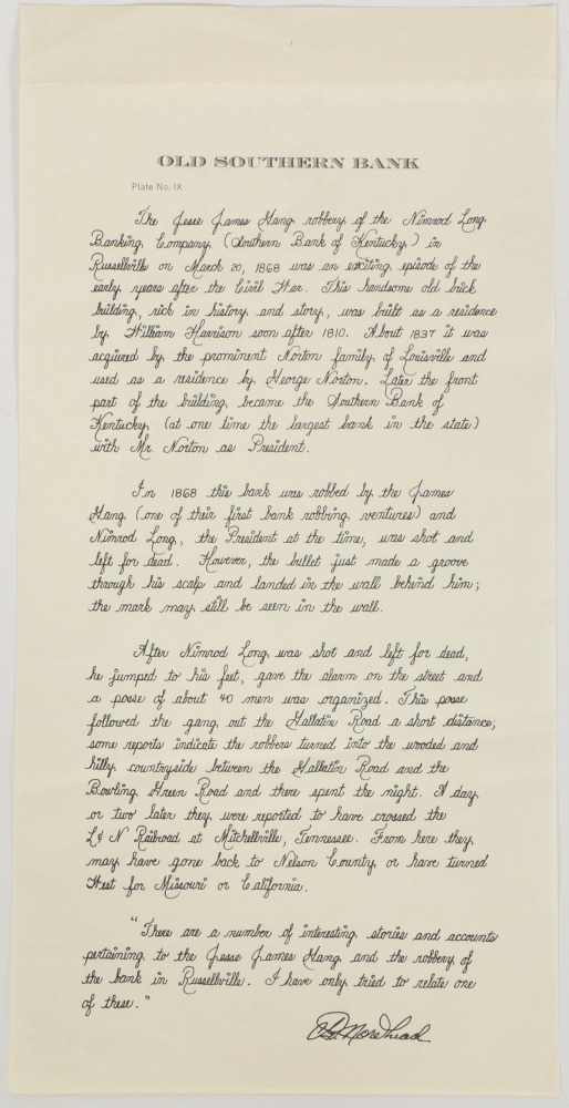 C. G. Morehead Limited Edition Prints