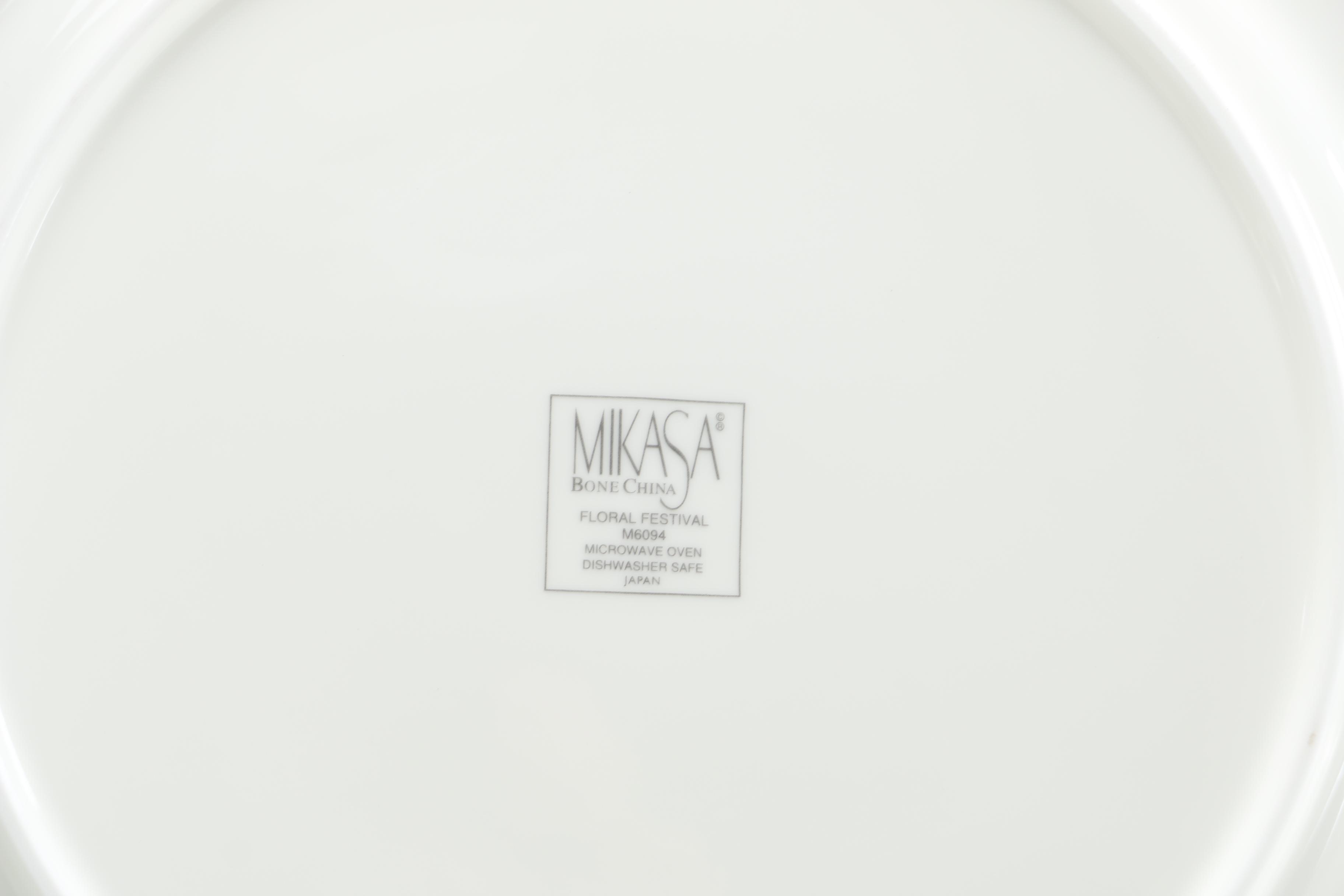 Mikasa Floral Festival Tableware Collection