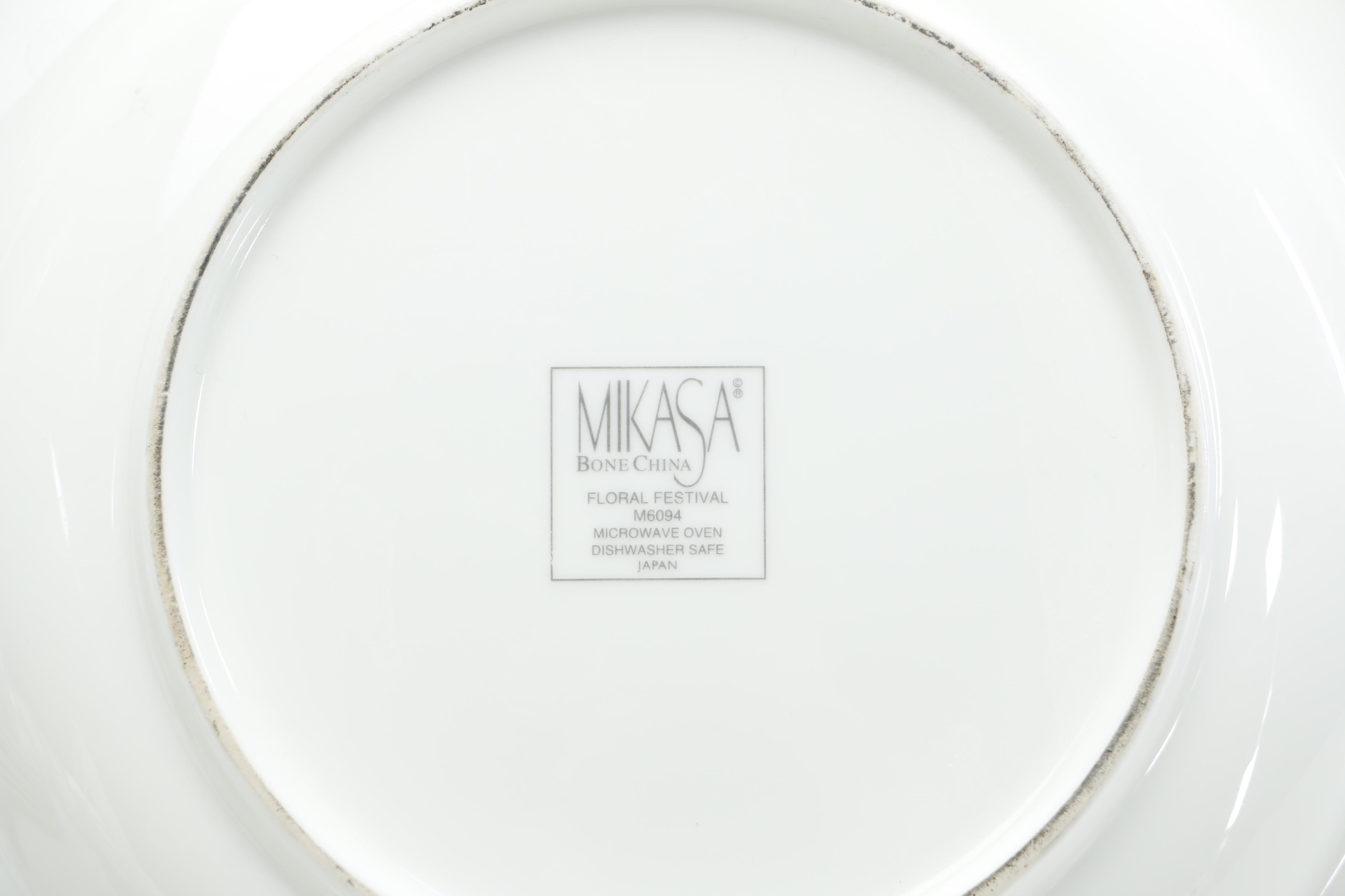 Mikasa Floral Festival Tableware Collection