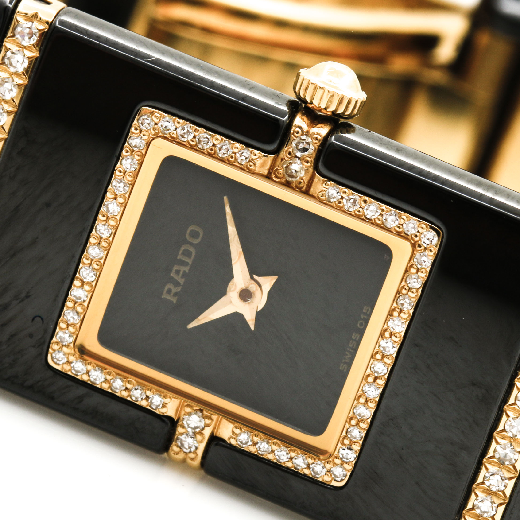 18K Yellow Gold and Steel Rado Watch