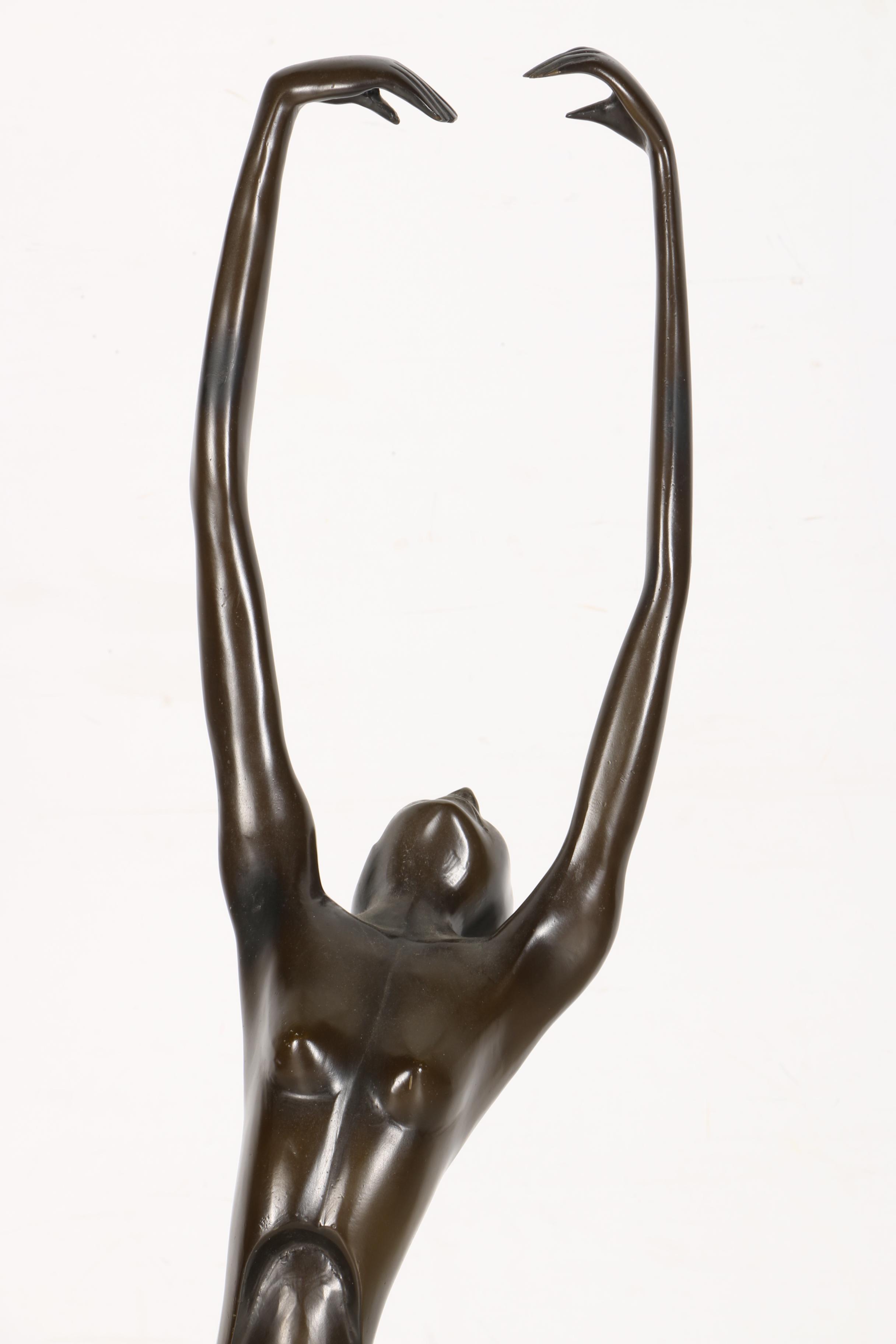 Hattakitkosol Somchai Bronze Sculpture of Dancer