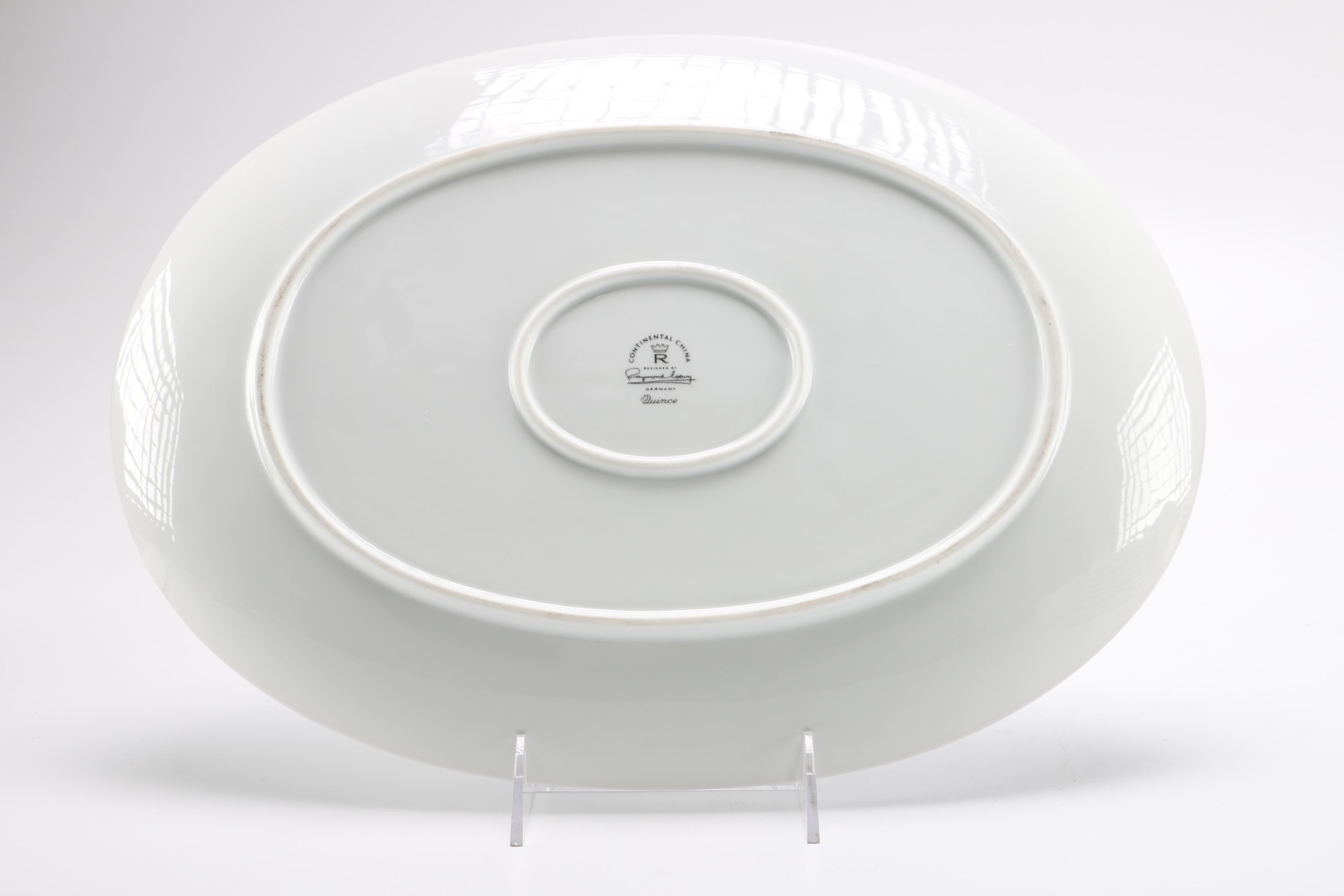 Continental China in the "Quince" Pattern