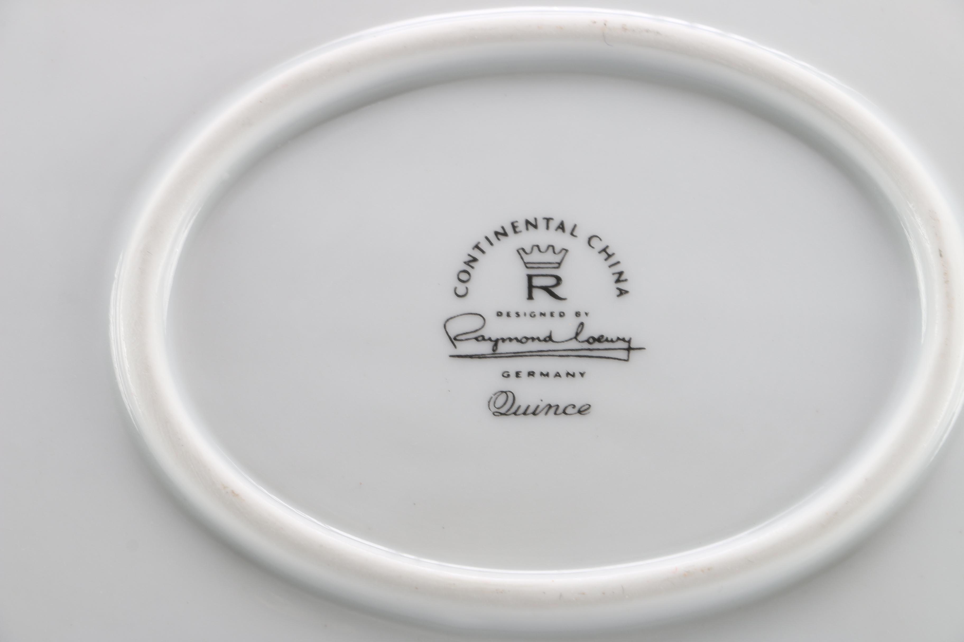 Continental China in the "Quince" Pattern