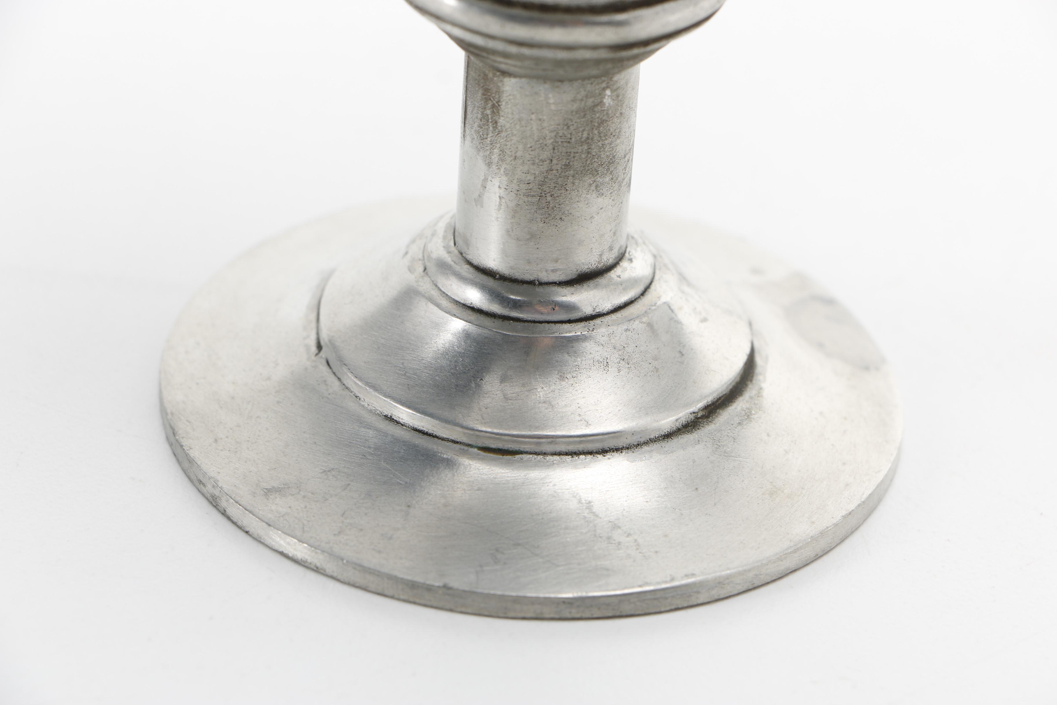 Collection of Pewter Goblets