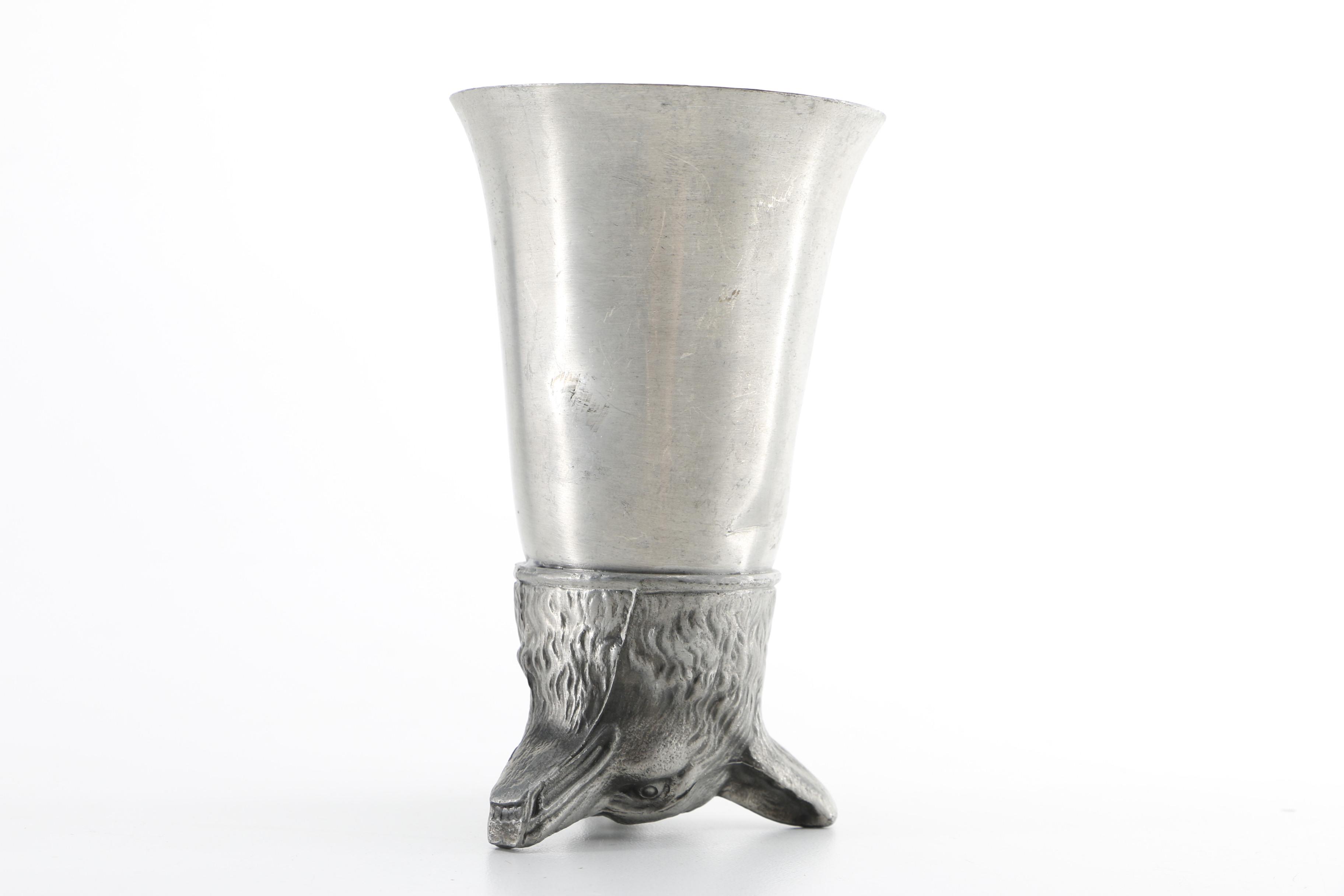 Collection of Pewter Goblets