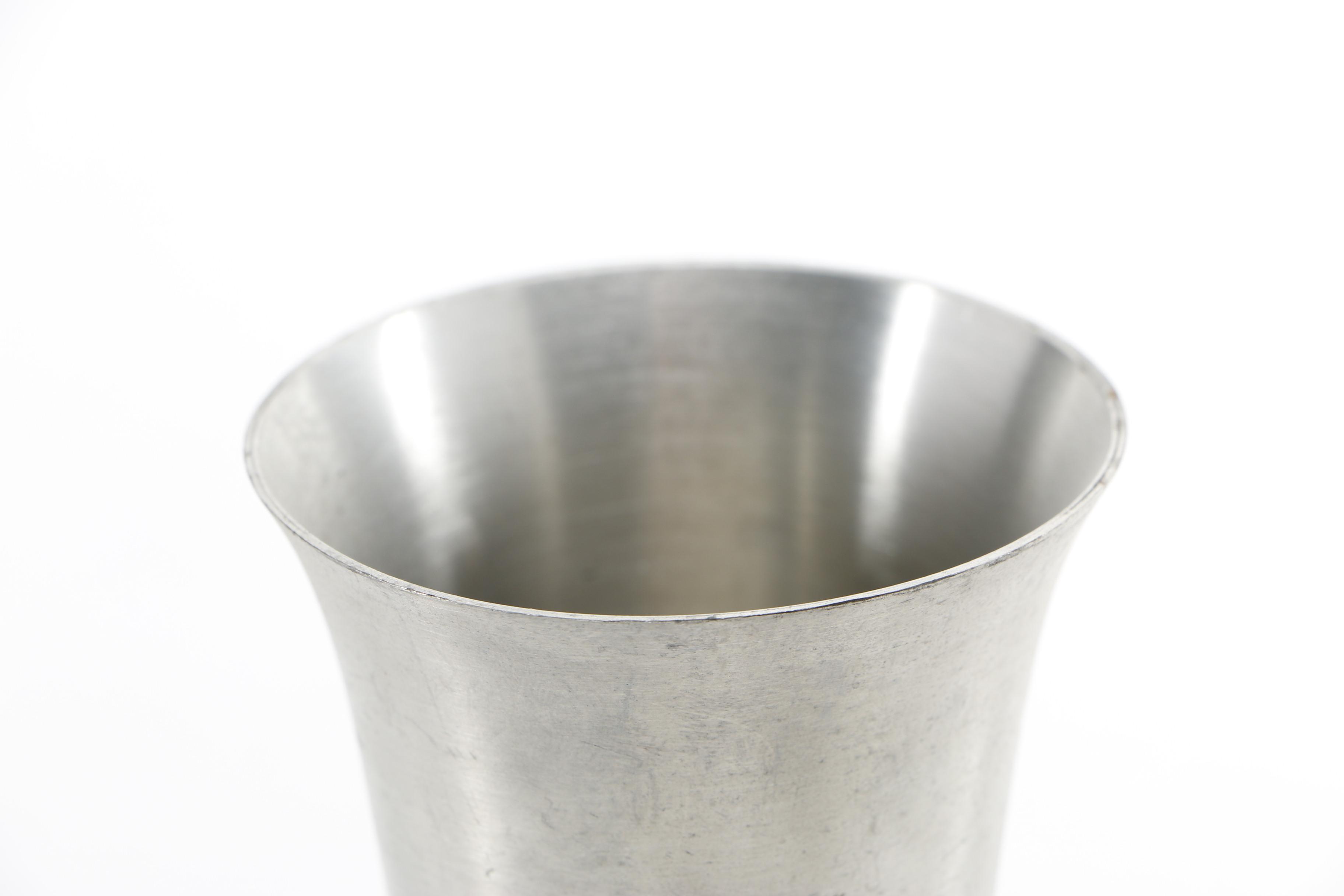 Collection of Pewter Goblets