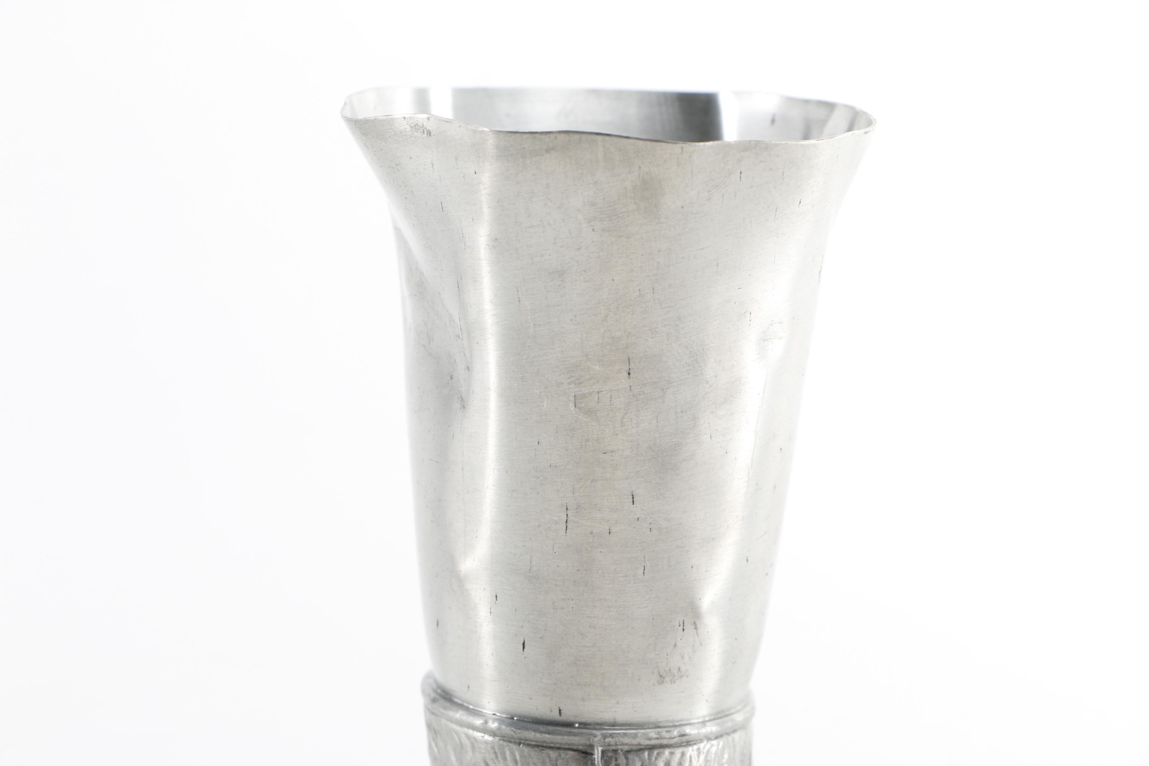 Collection of Pewter Goblets