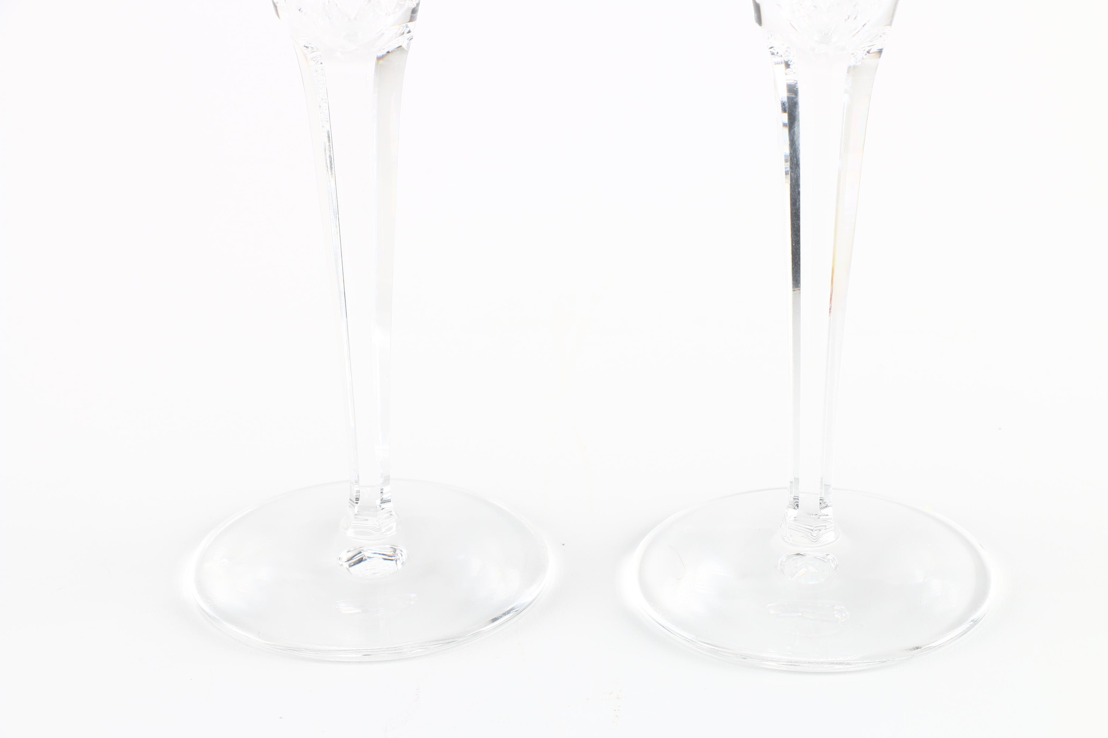 Waterford Crystal "Harvest" Champagne Flutes