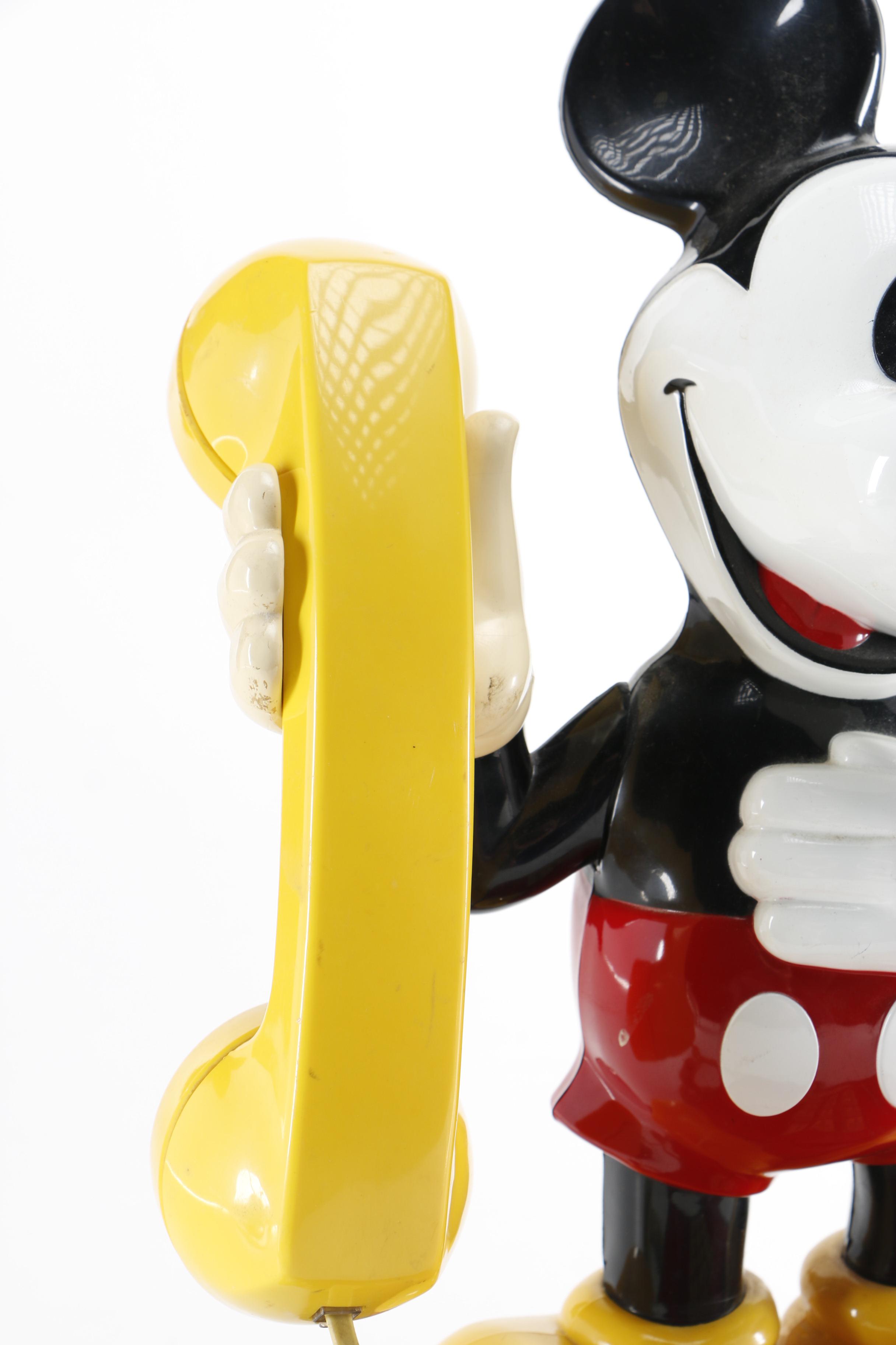 Mickey Mouse Push-Button Phone
