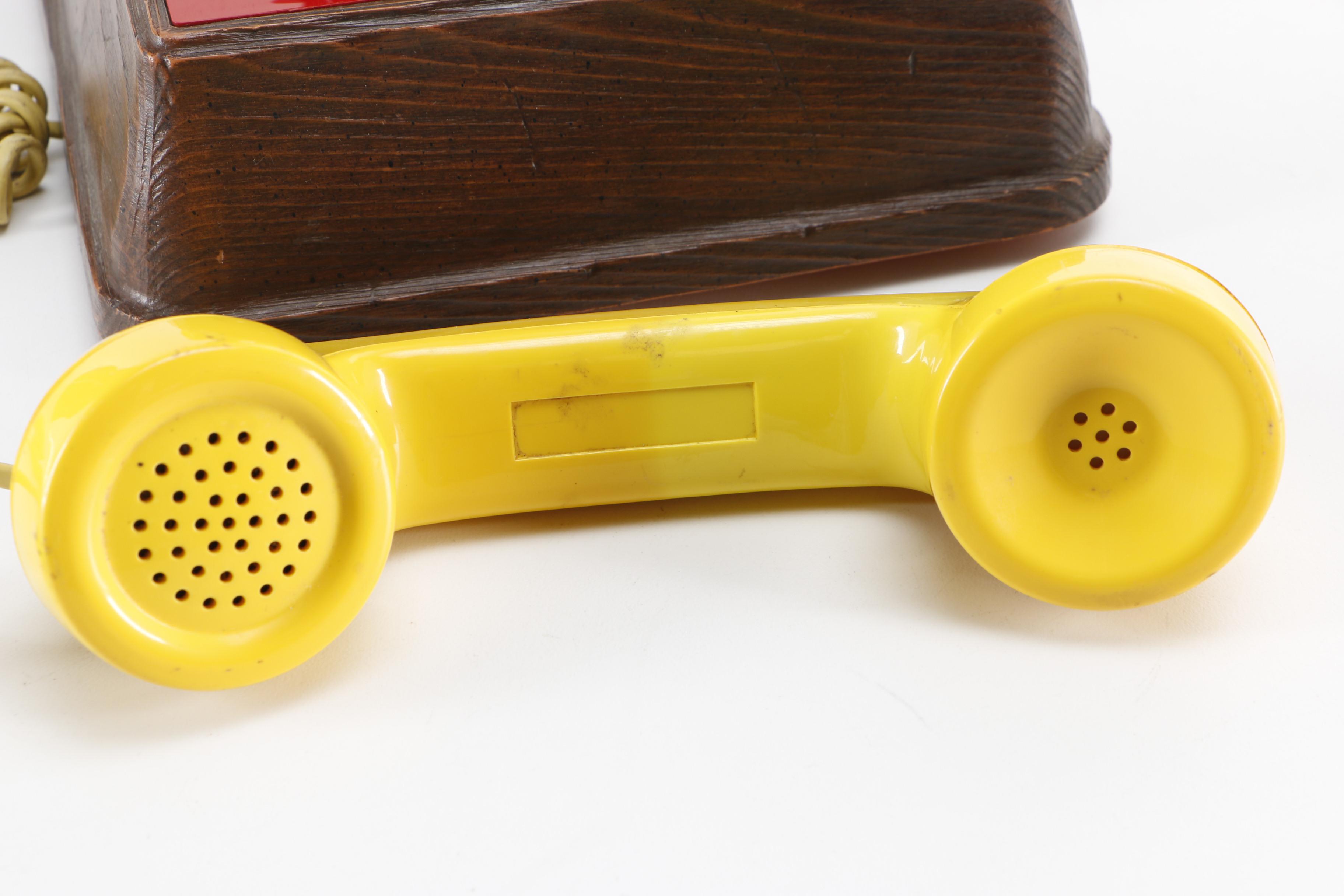 Mickey Mouse Push-Button Phone