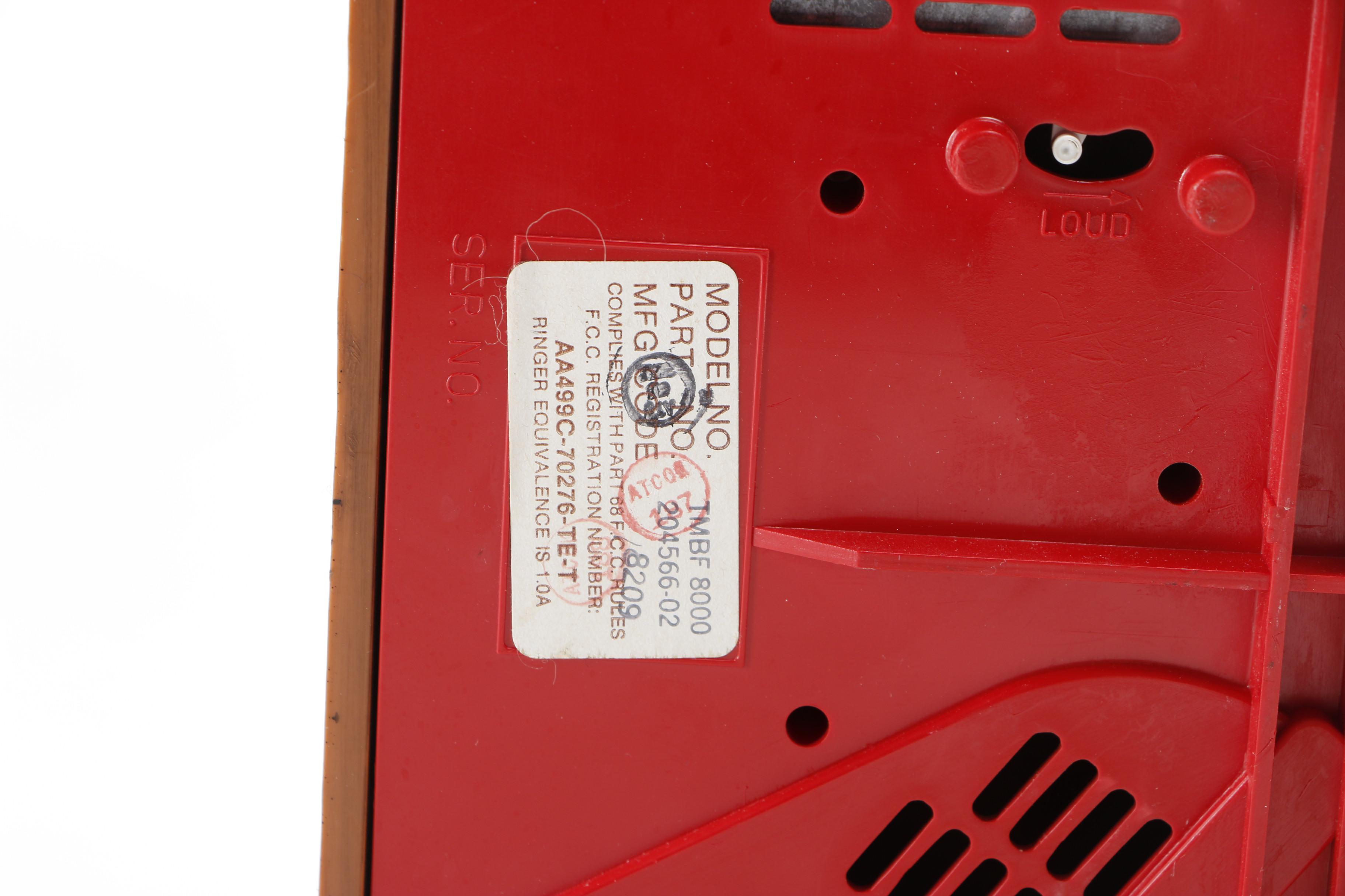 Mickey Mouse Push-Button Phone