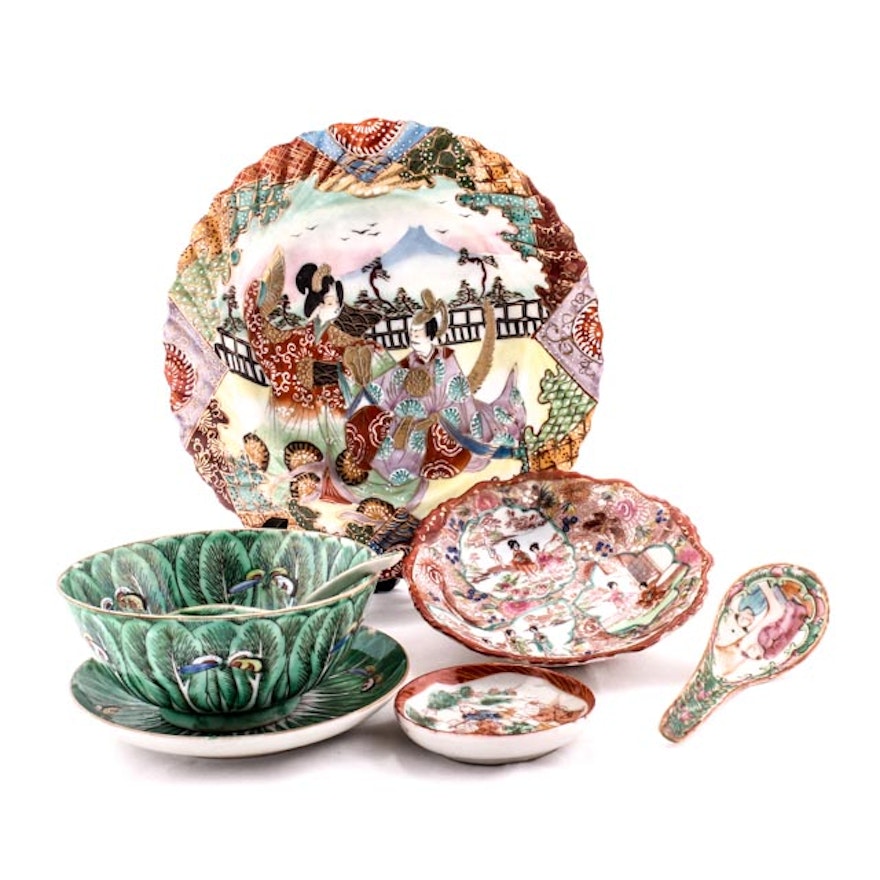 Early 20th Century Chinese and Japanese Porcelain Collectibles