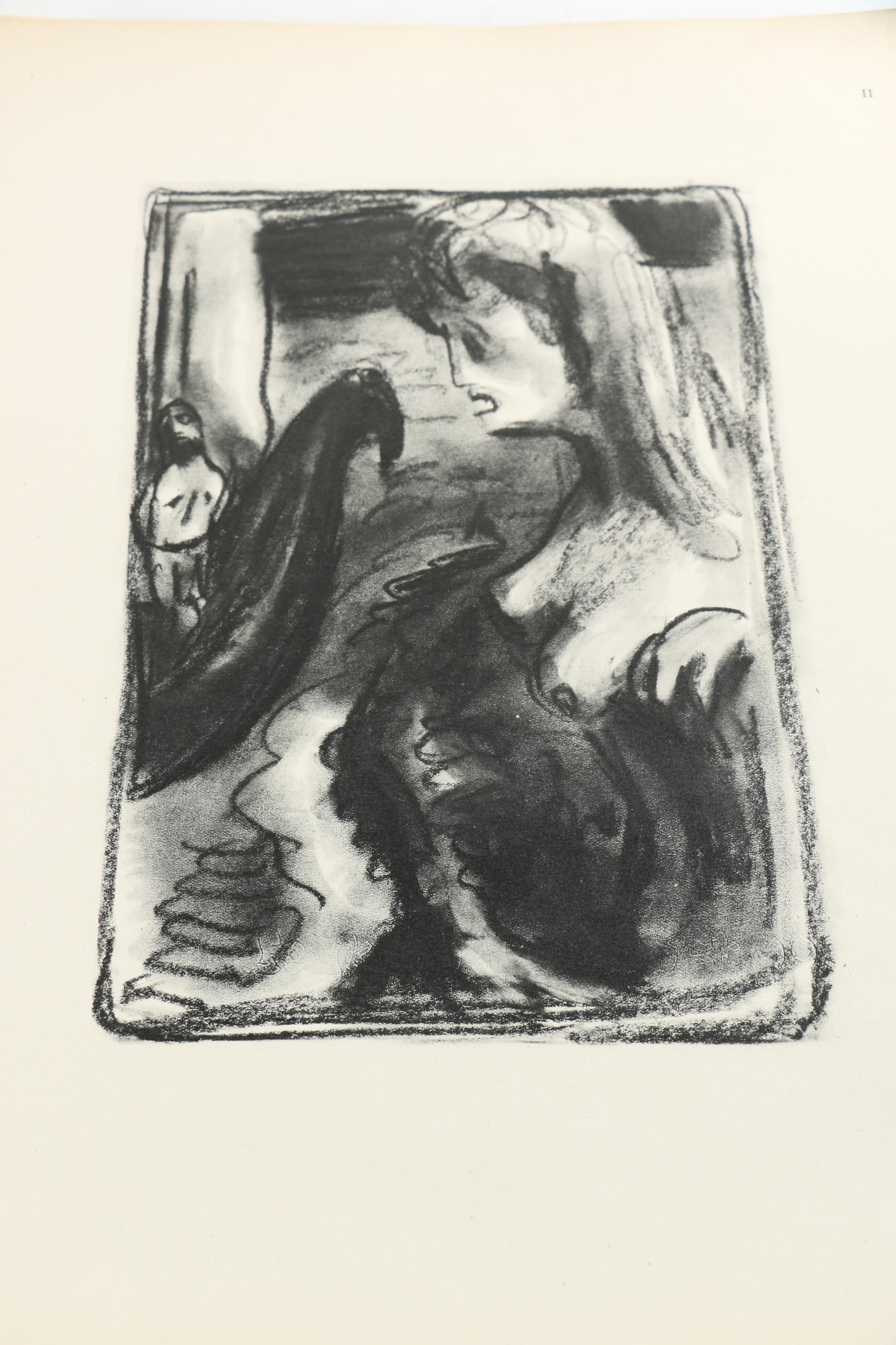 1946 Hans Fronius Lithograph Portfolio "Kafka-Mappe"