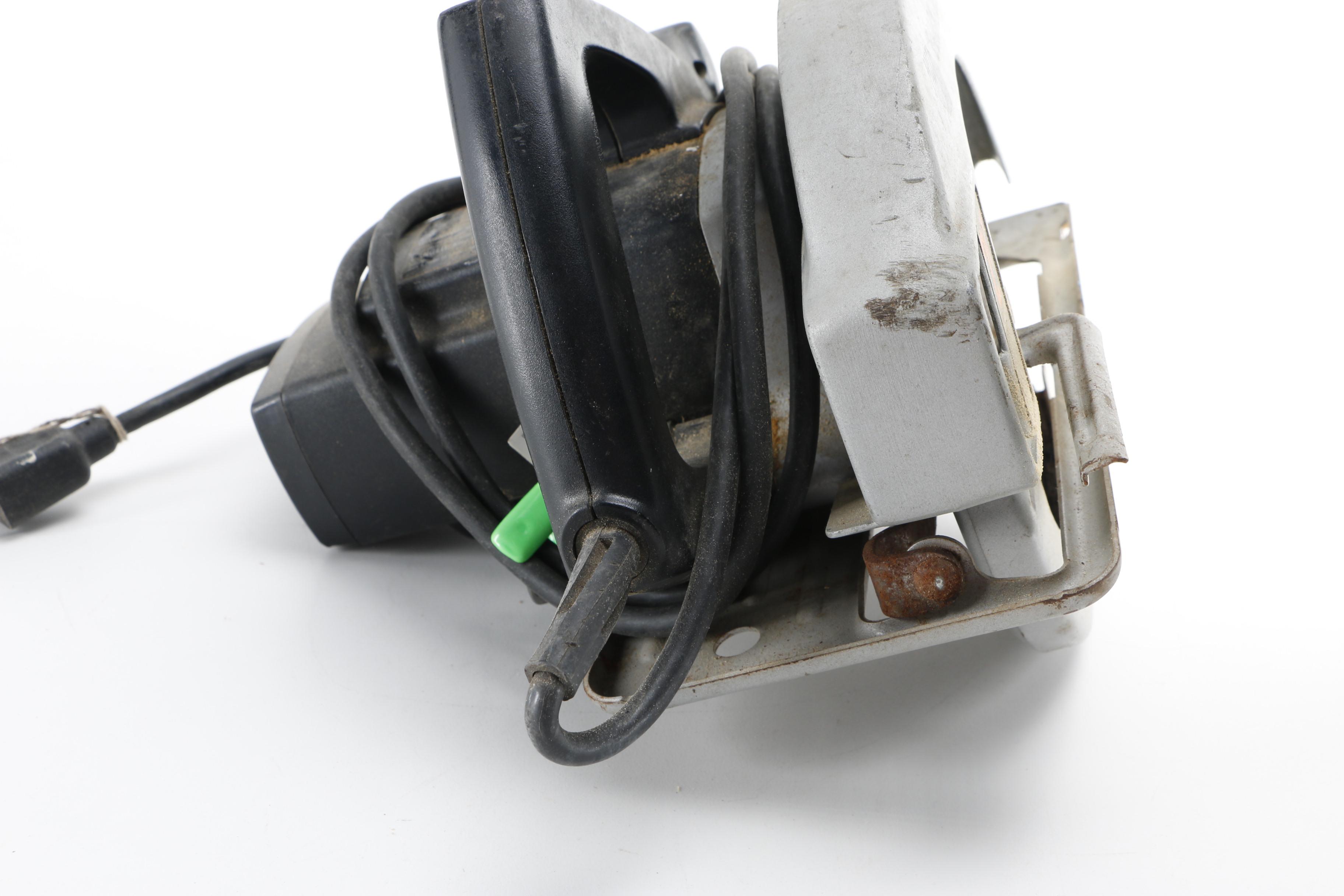 Electric Circular Saws Including Black & Decker and Ryobi