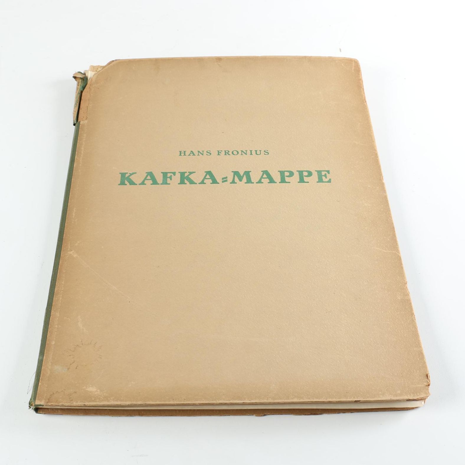 1946 Hans Fronius Lithograph Portfolio "Kafka-Mappe"