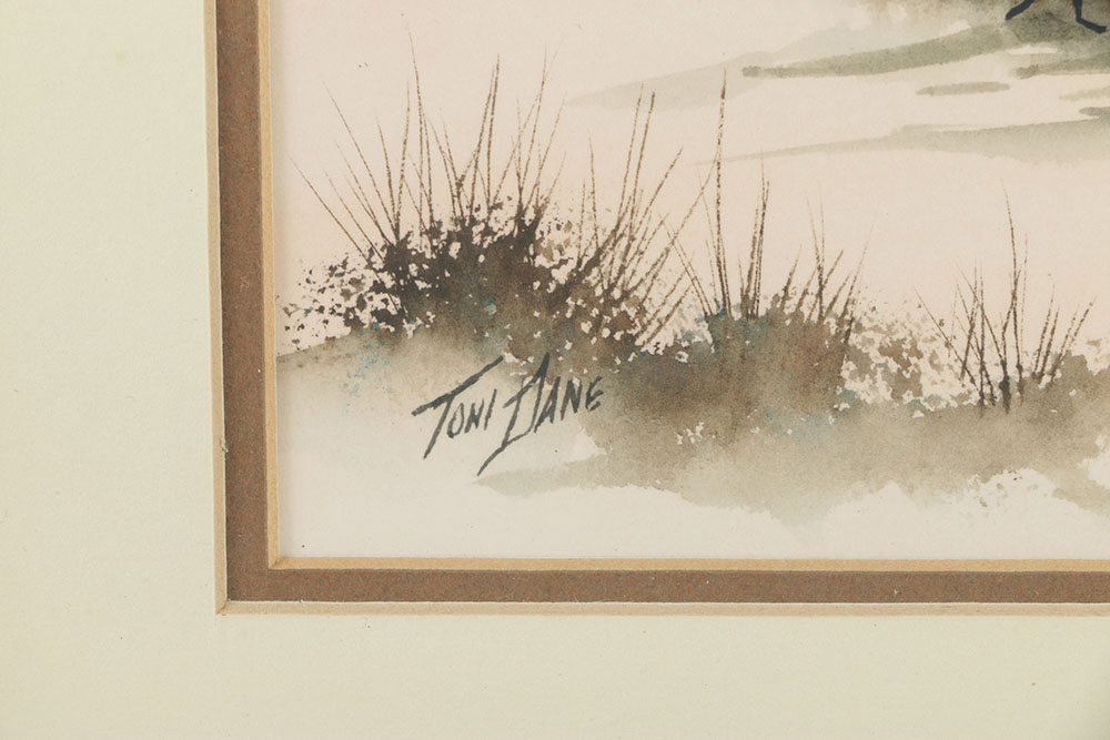 Toni Dane Original Watercolor and Gouache on Paper