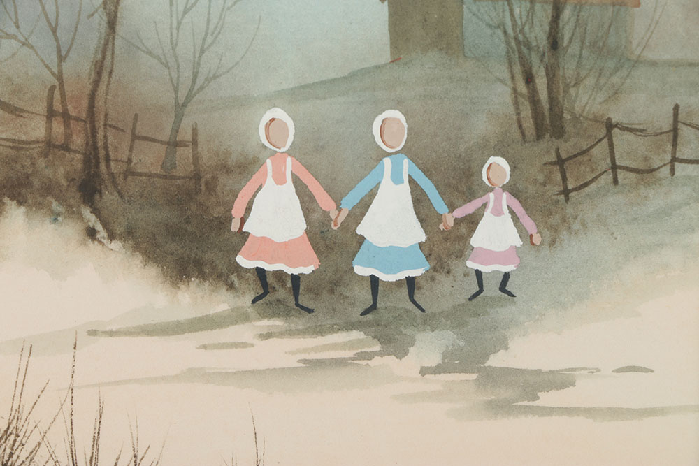 Toni Dane Original Watercolor and Gouache on Paper