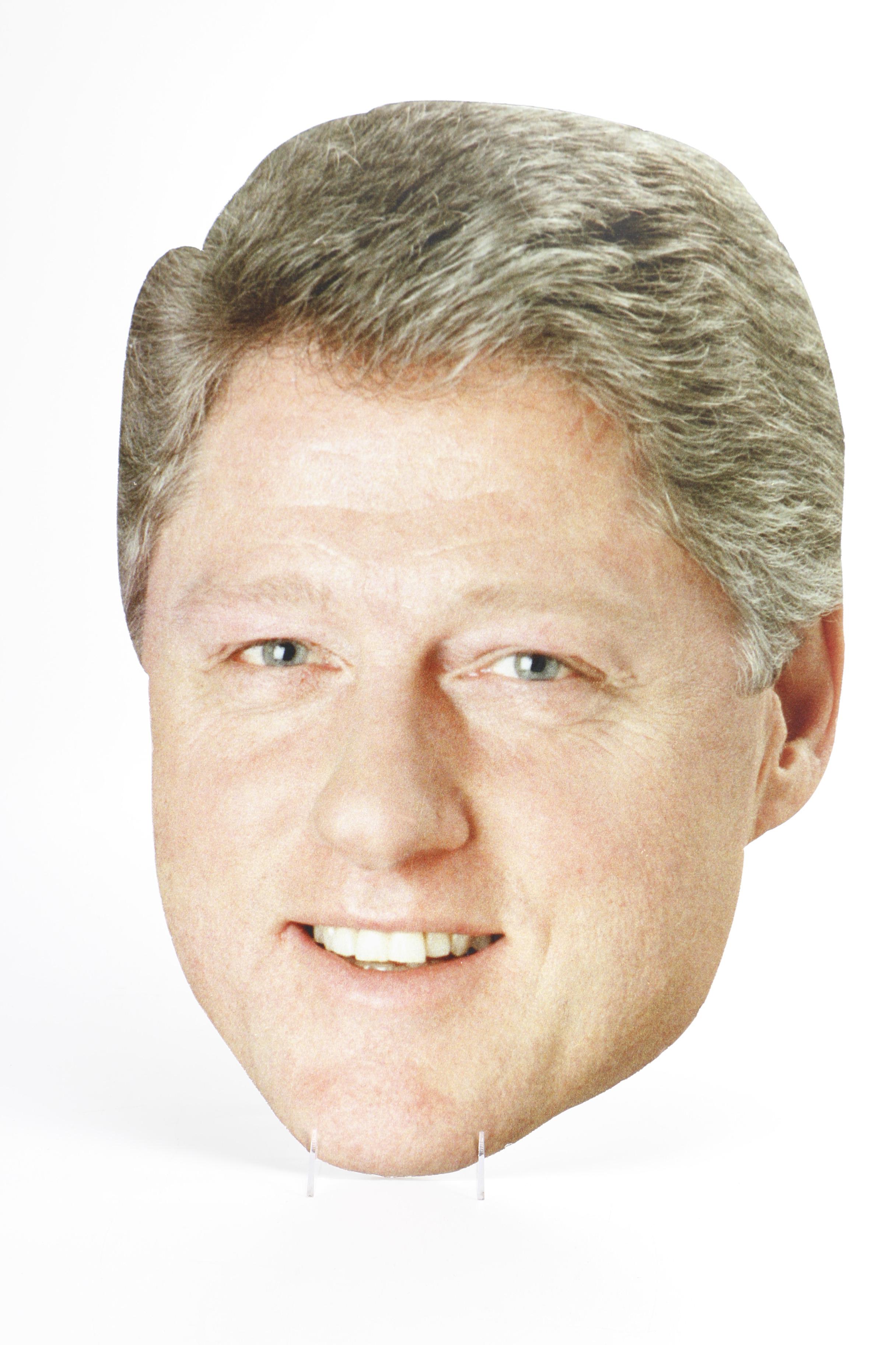 Fathead Bighead Cut Outs of President's George W. Bush and Bill Clinton