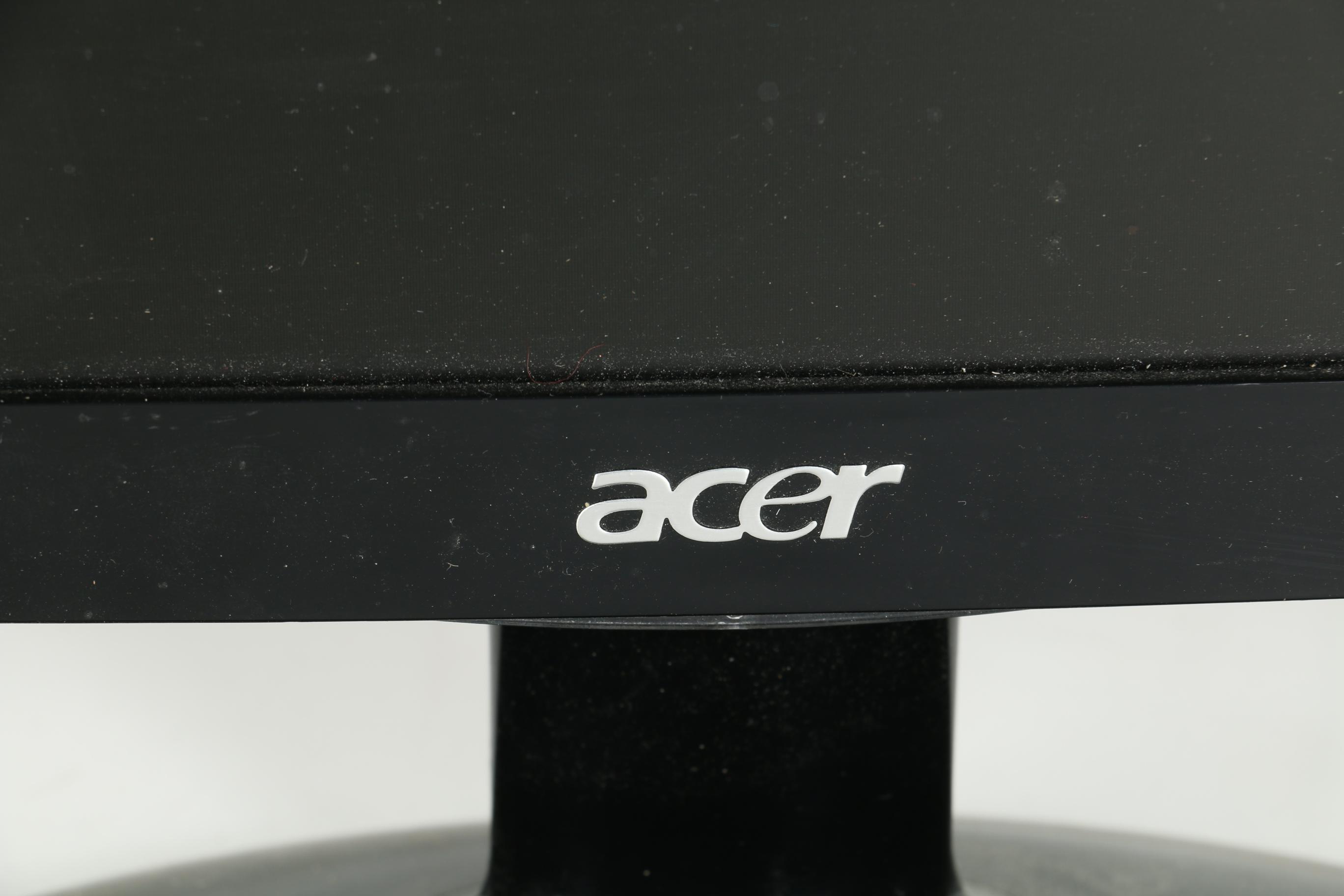 Dell and Acer LCD Computer Monitors