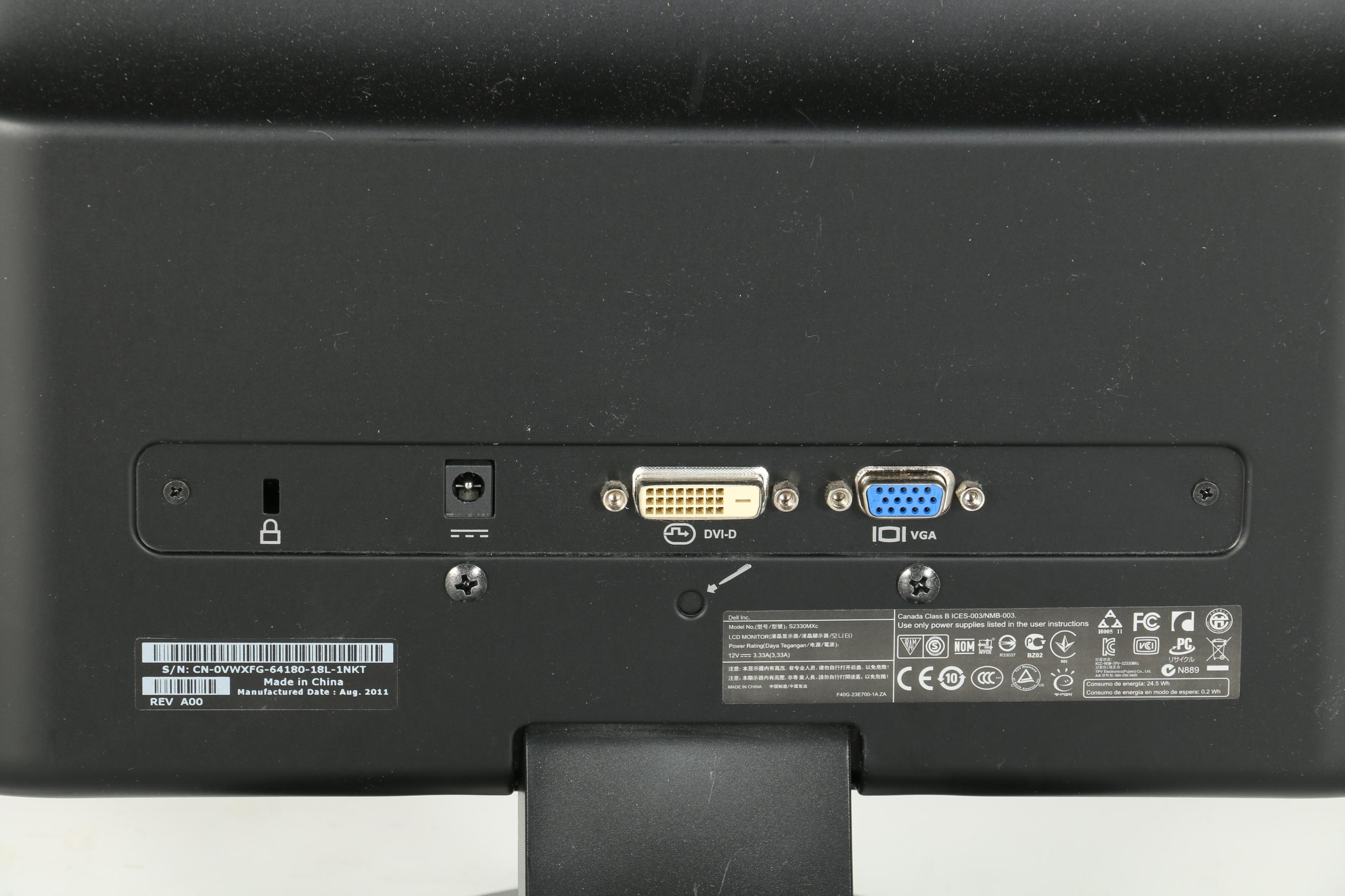 Dell and Acer LCD Computer Monitors