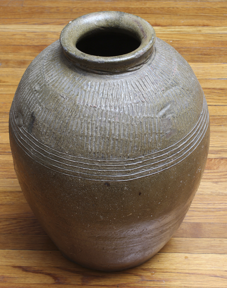 Ceramic and Large Stone Pottery Pieces
