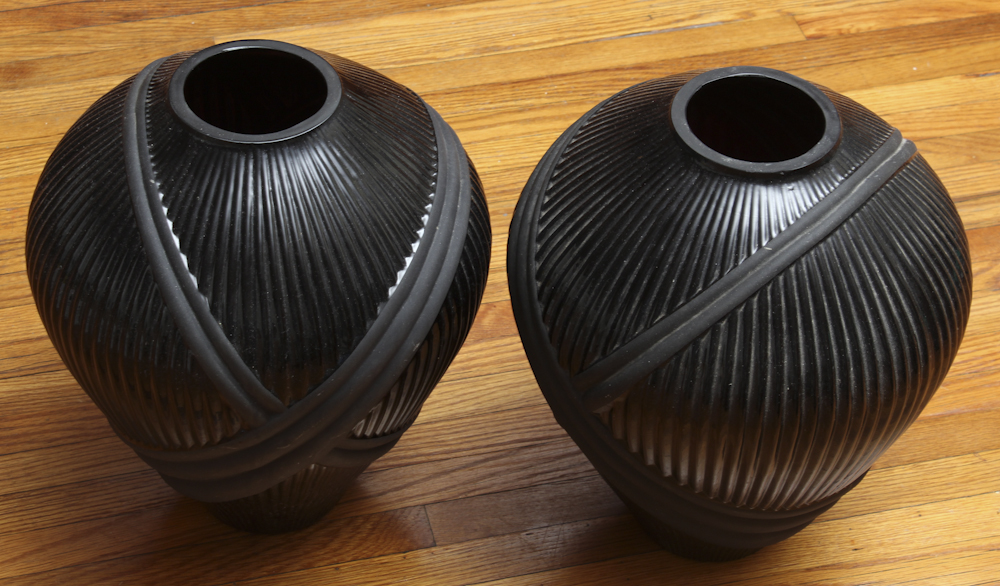 Ceramic and Large Stone Pottery Pieces