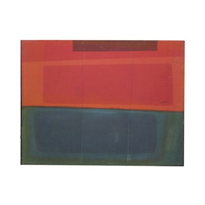 Original Color Field Painting Original Color Field Painting