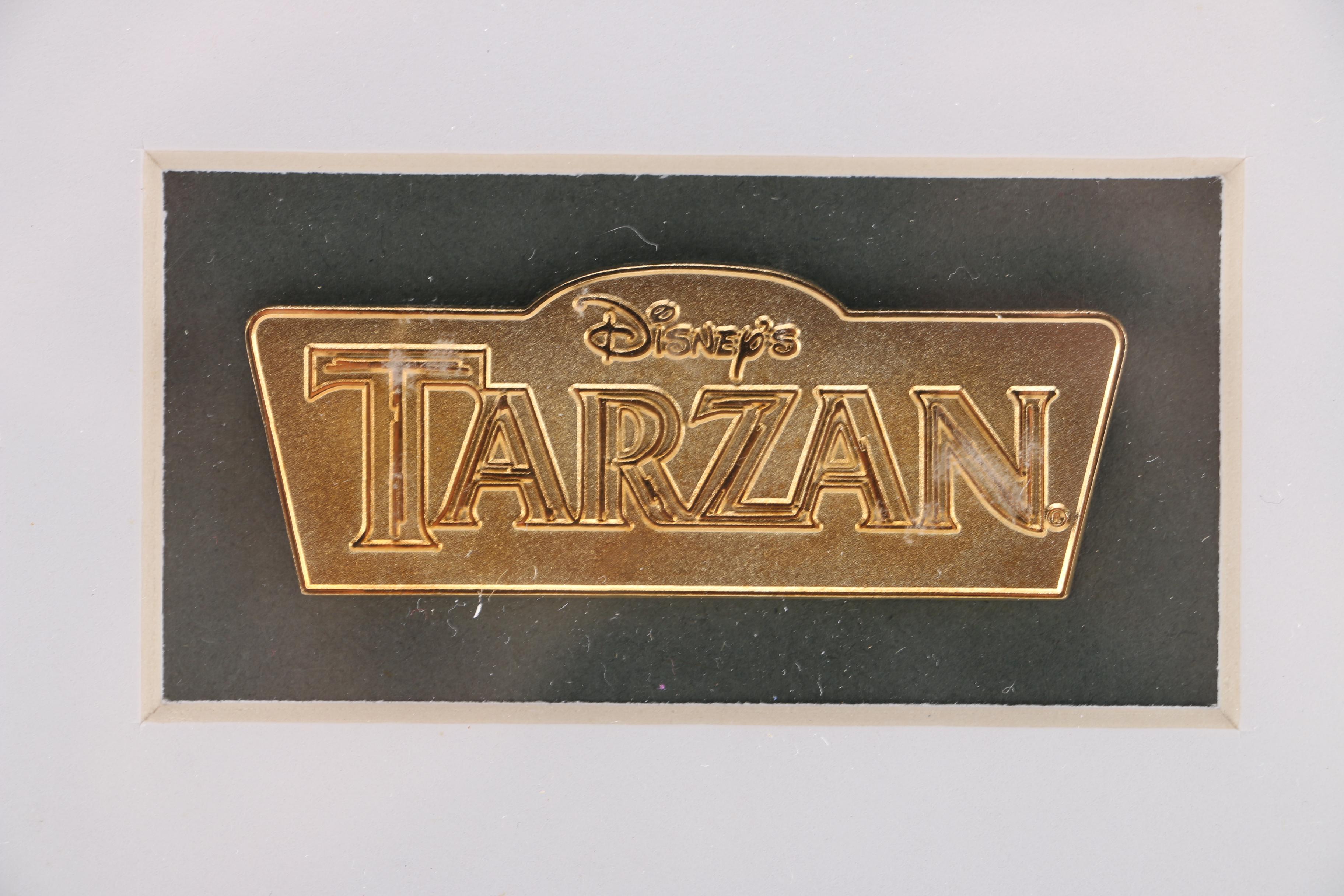 Limited Edition Framed "Tarzan" Pin Set