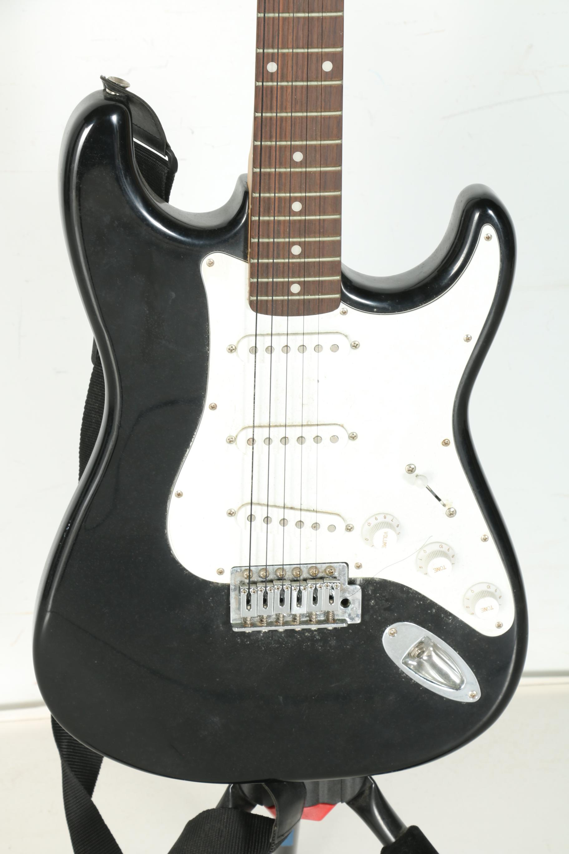 Austin Electric Guitar and Stand