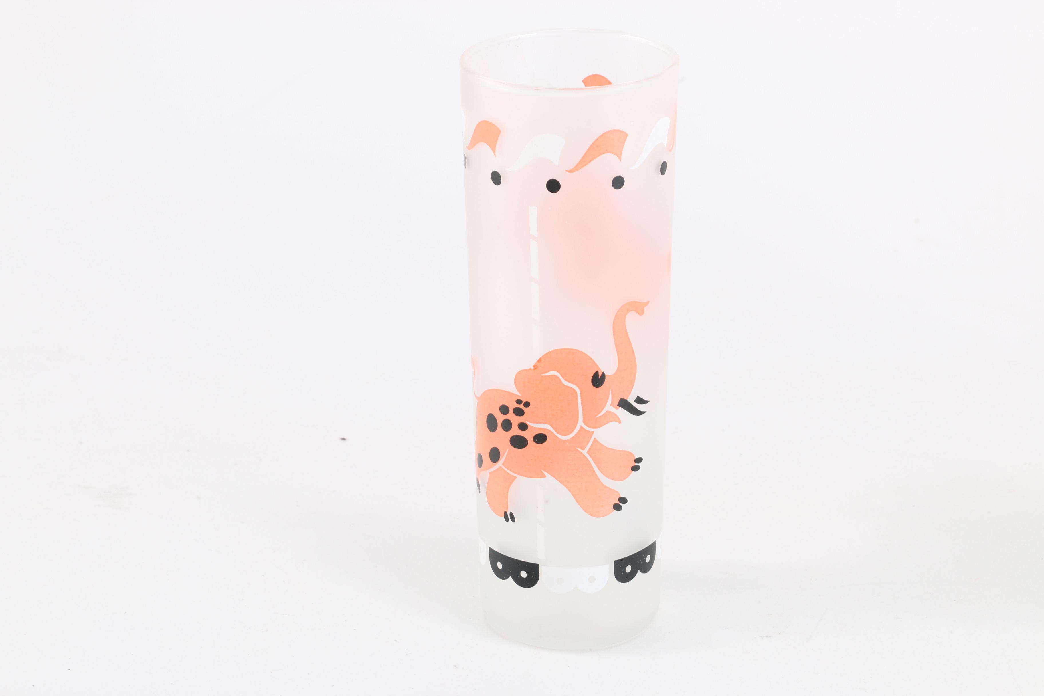 Libbey "Carousel" Iced Tea Glasses