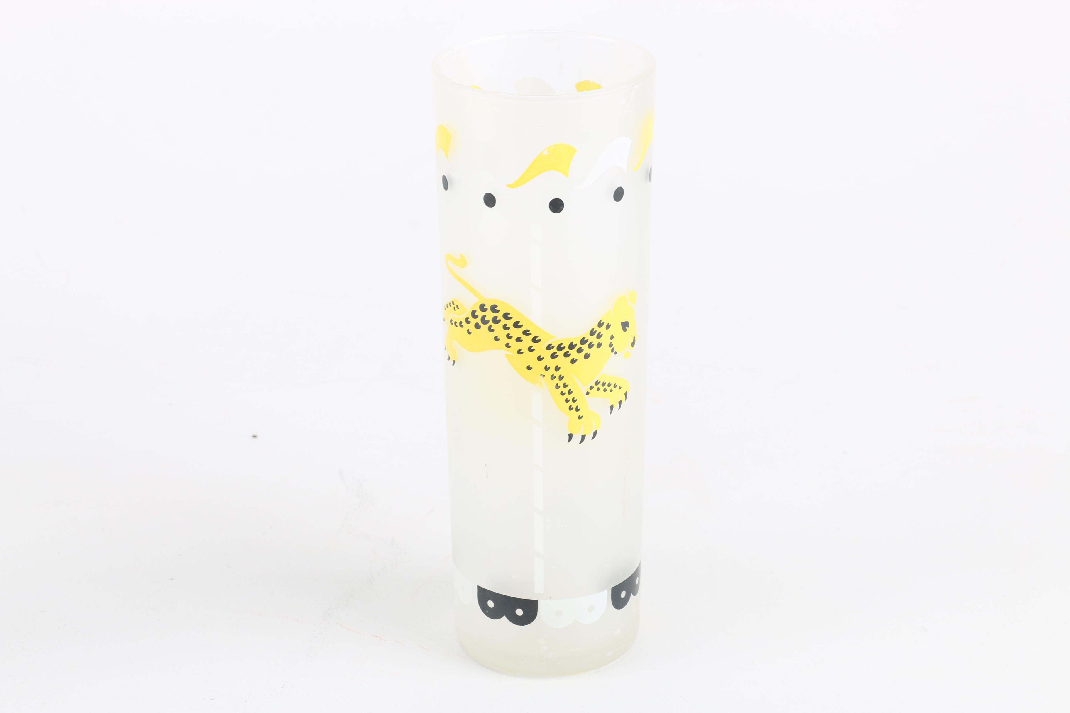 Libbey "Carousel" Iced Tea Glasses