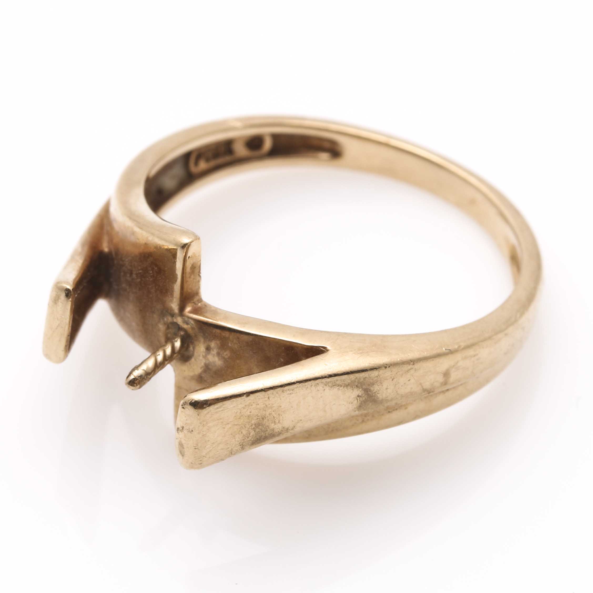 14K Yellow Gold Scrap Pieces With Pearls