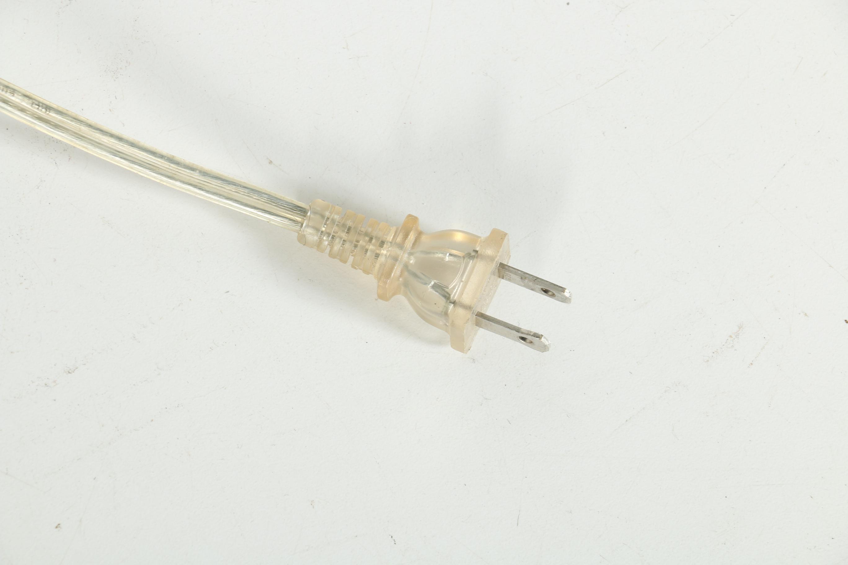 Paper Mache Table Lamp